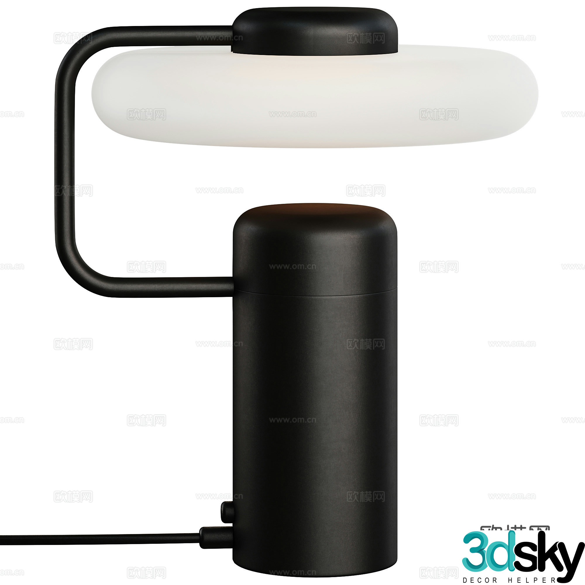 Table lamp 3d model