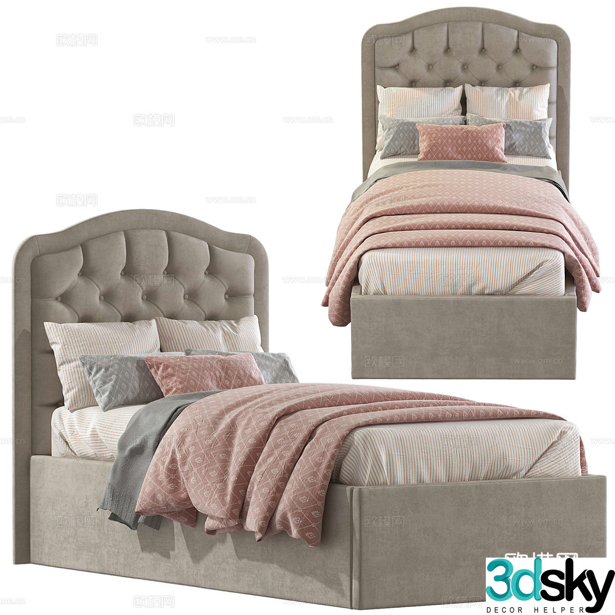 Children’s bed 3d model