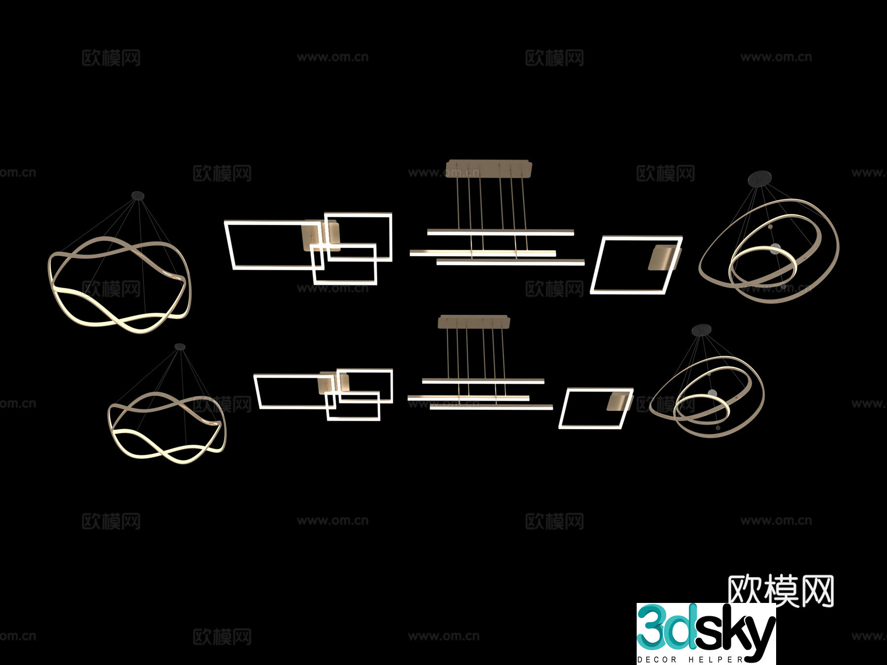 Chandelier 3d model