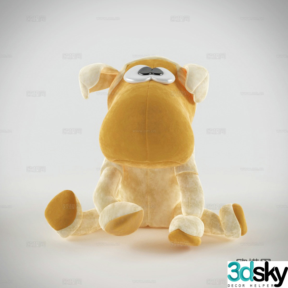 Plush toy 3d model