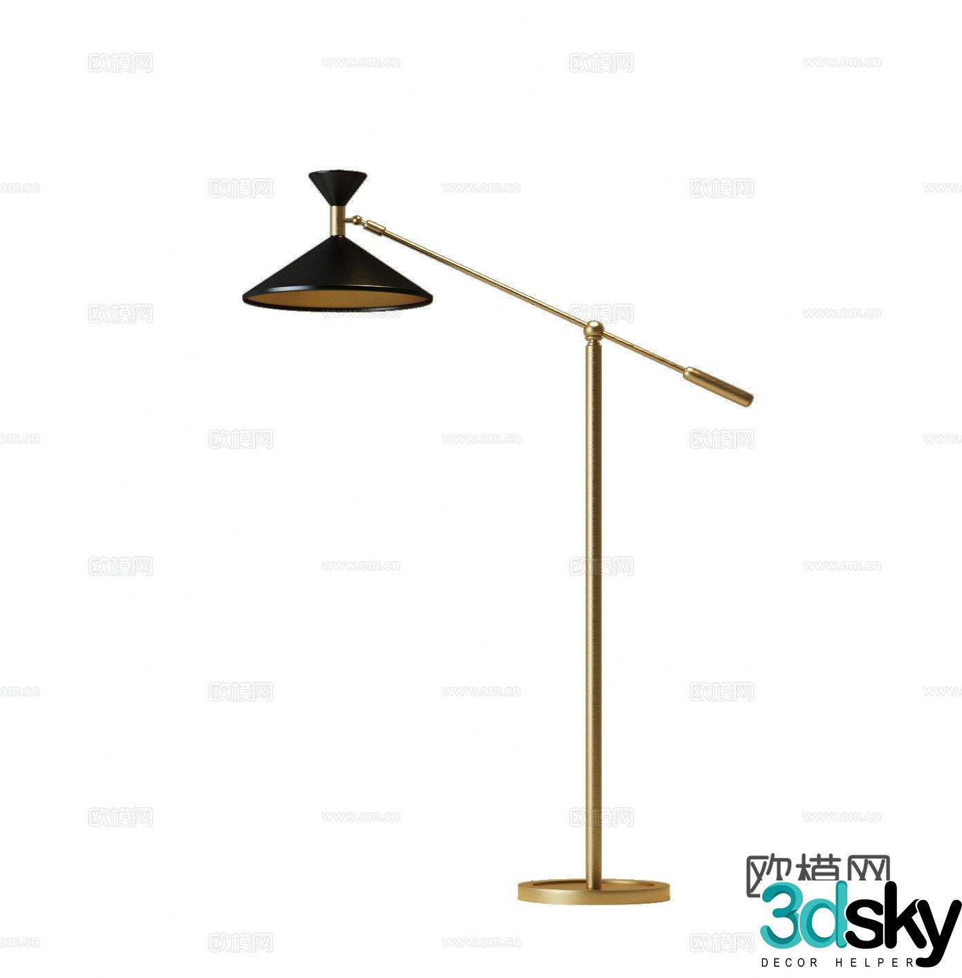 Floor lamp French floor lamp Italian floor lamp Modern floor lamp French medieval floor lamp 3D model