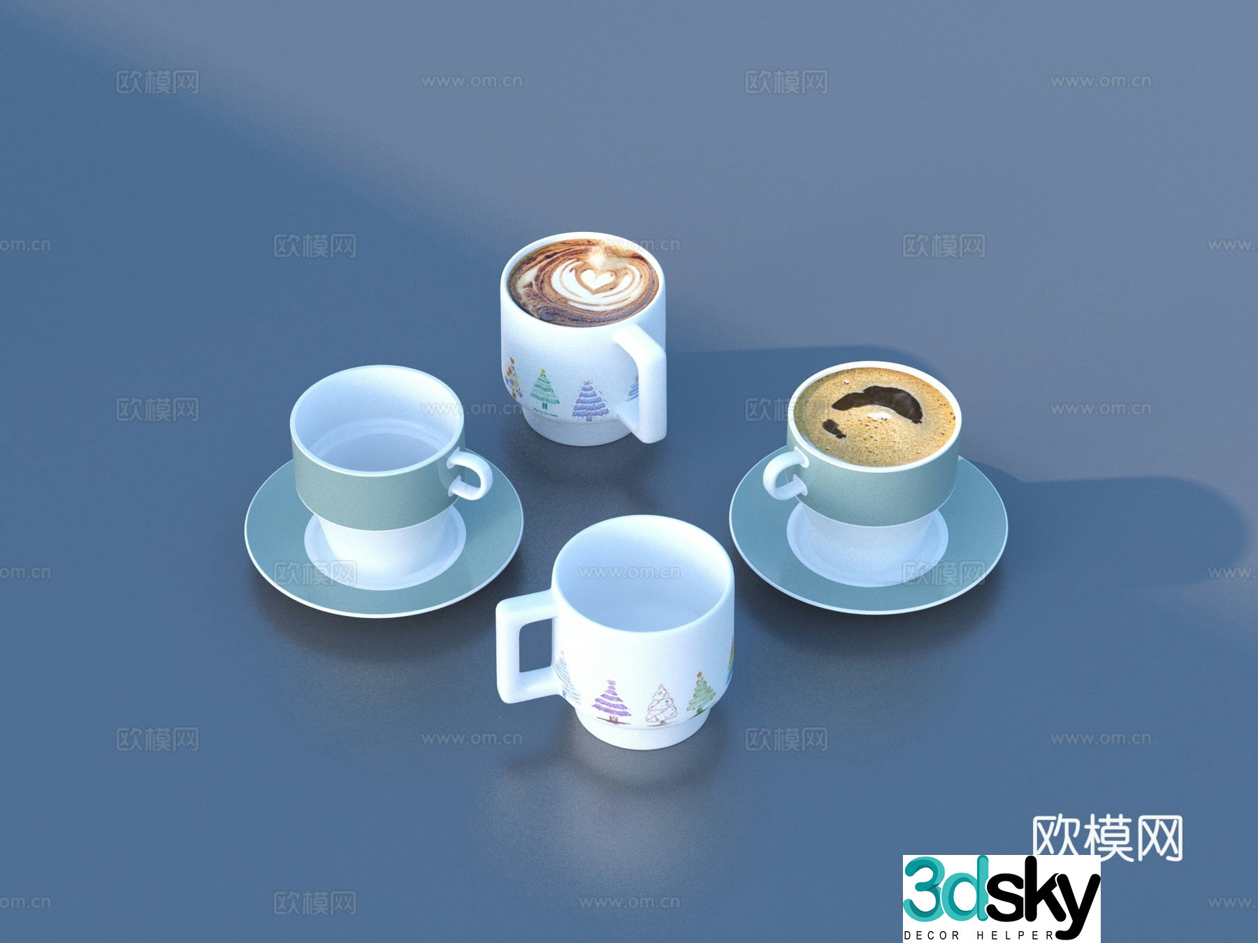 Cup coffee coffee cup 3d model