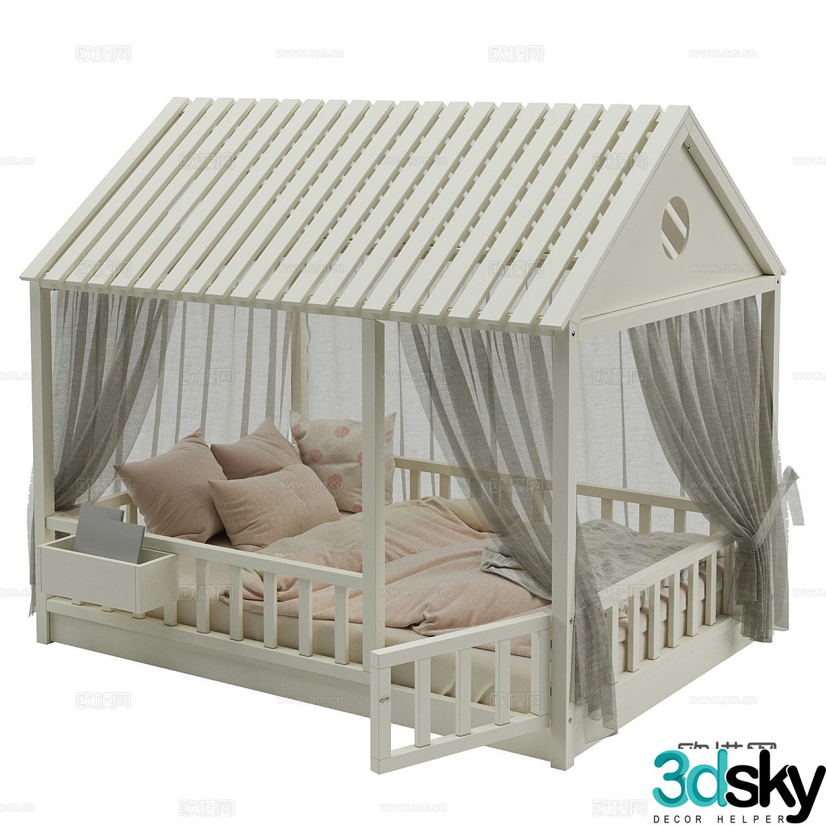 Children’s bed 3d model