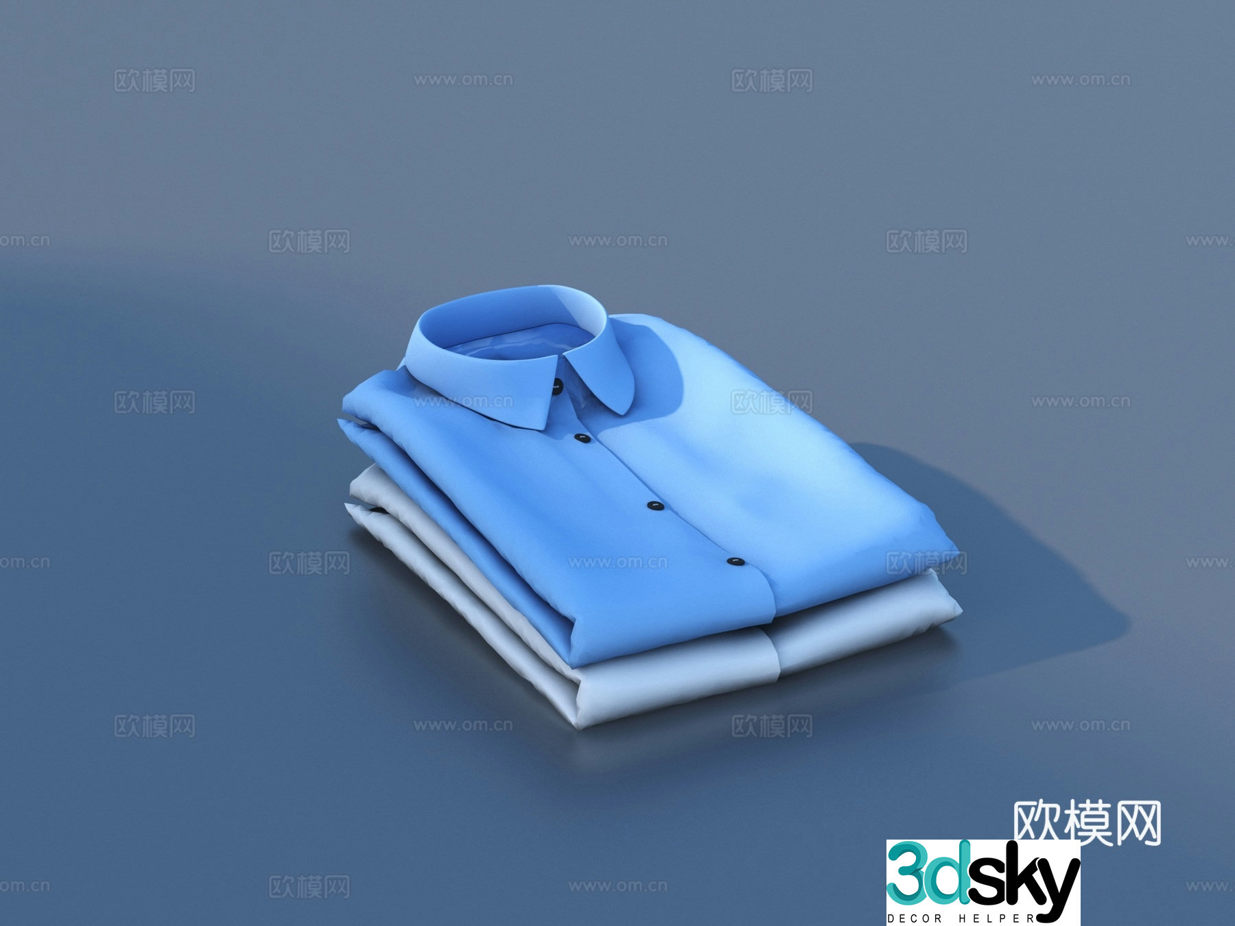 Clothing Clothing Clothing Stacked Clothing Folding Clothing 3d Model