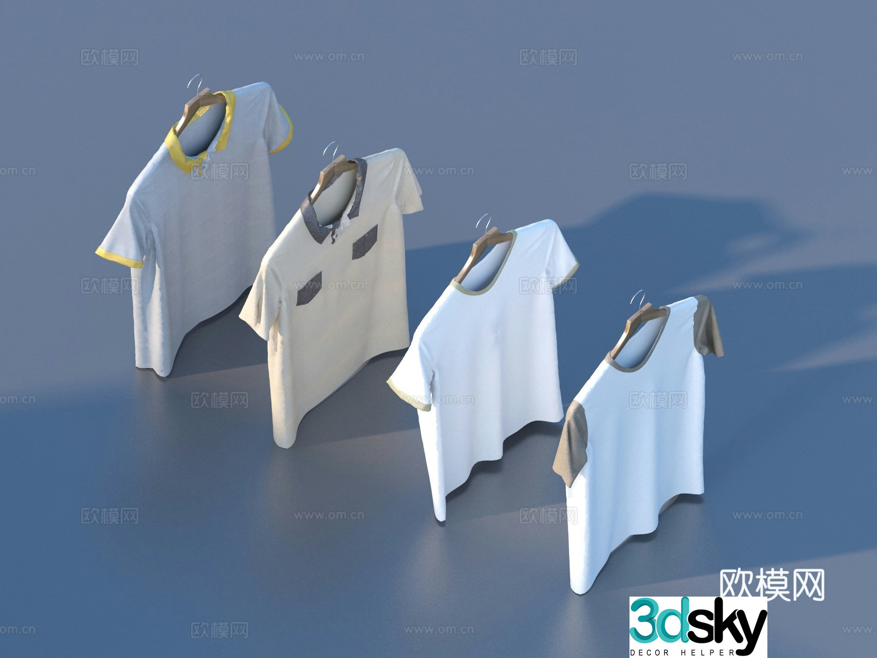 Clothing Clothing Hanger 3d Model