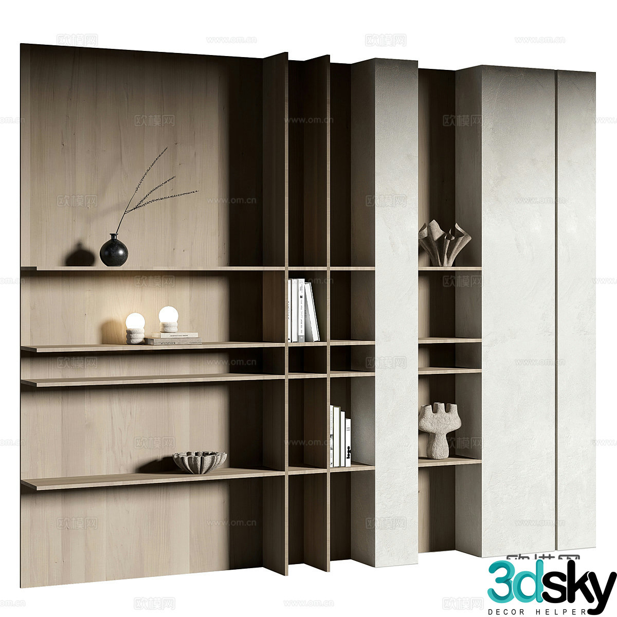 Decorative cabinet 3d model