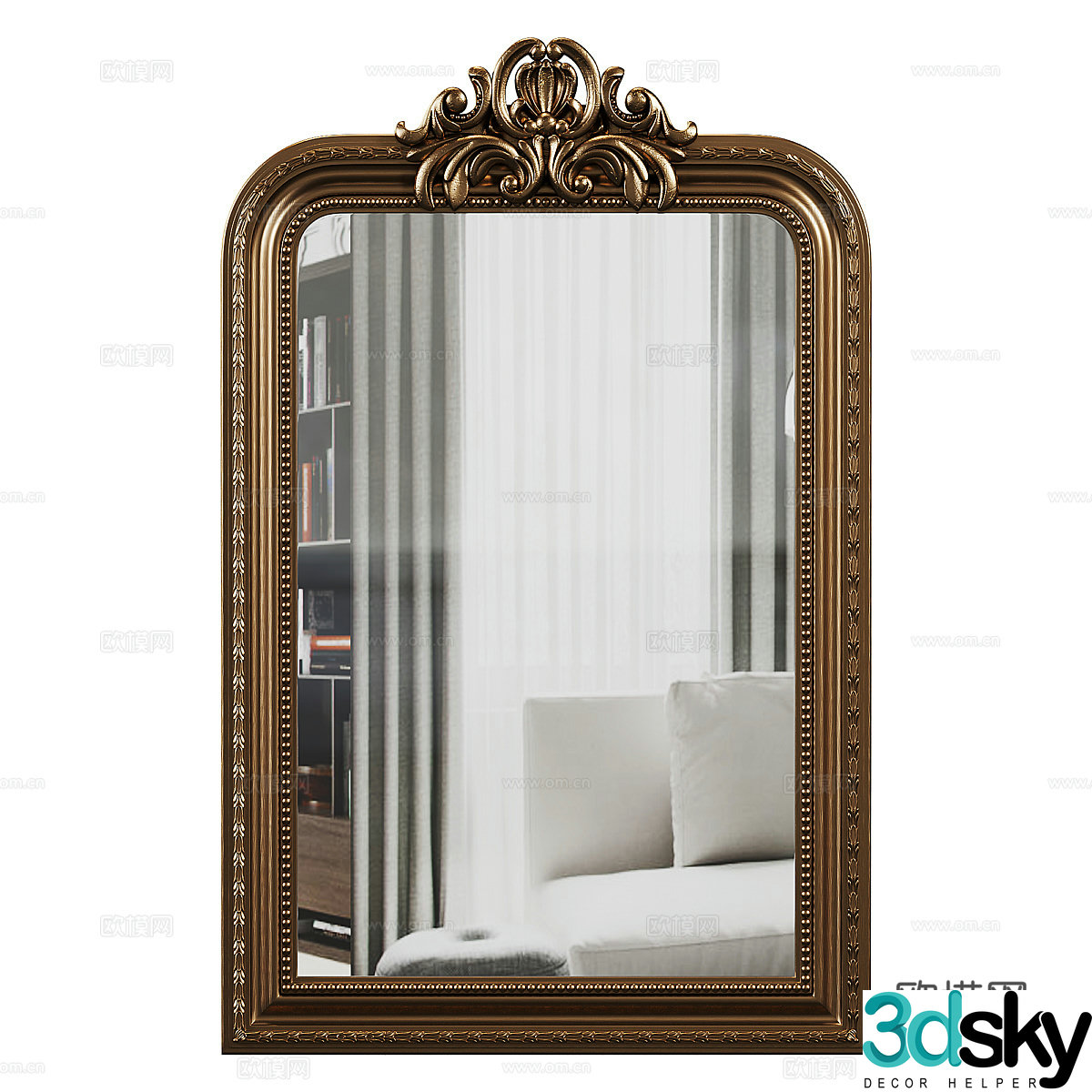 Wall mirror 3d model