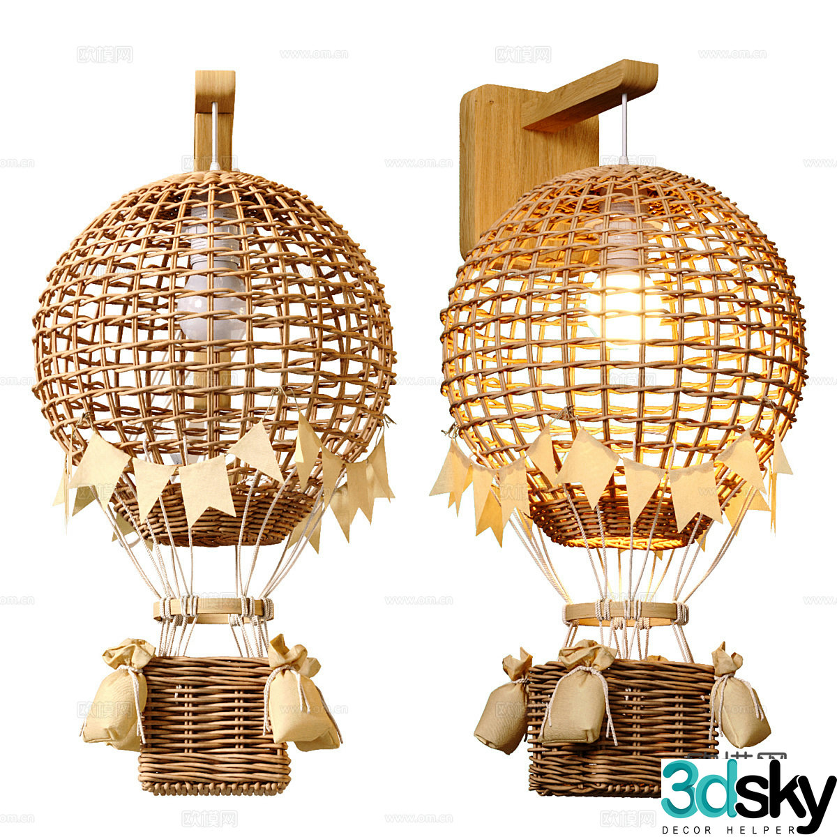 Wall lamp 3d model