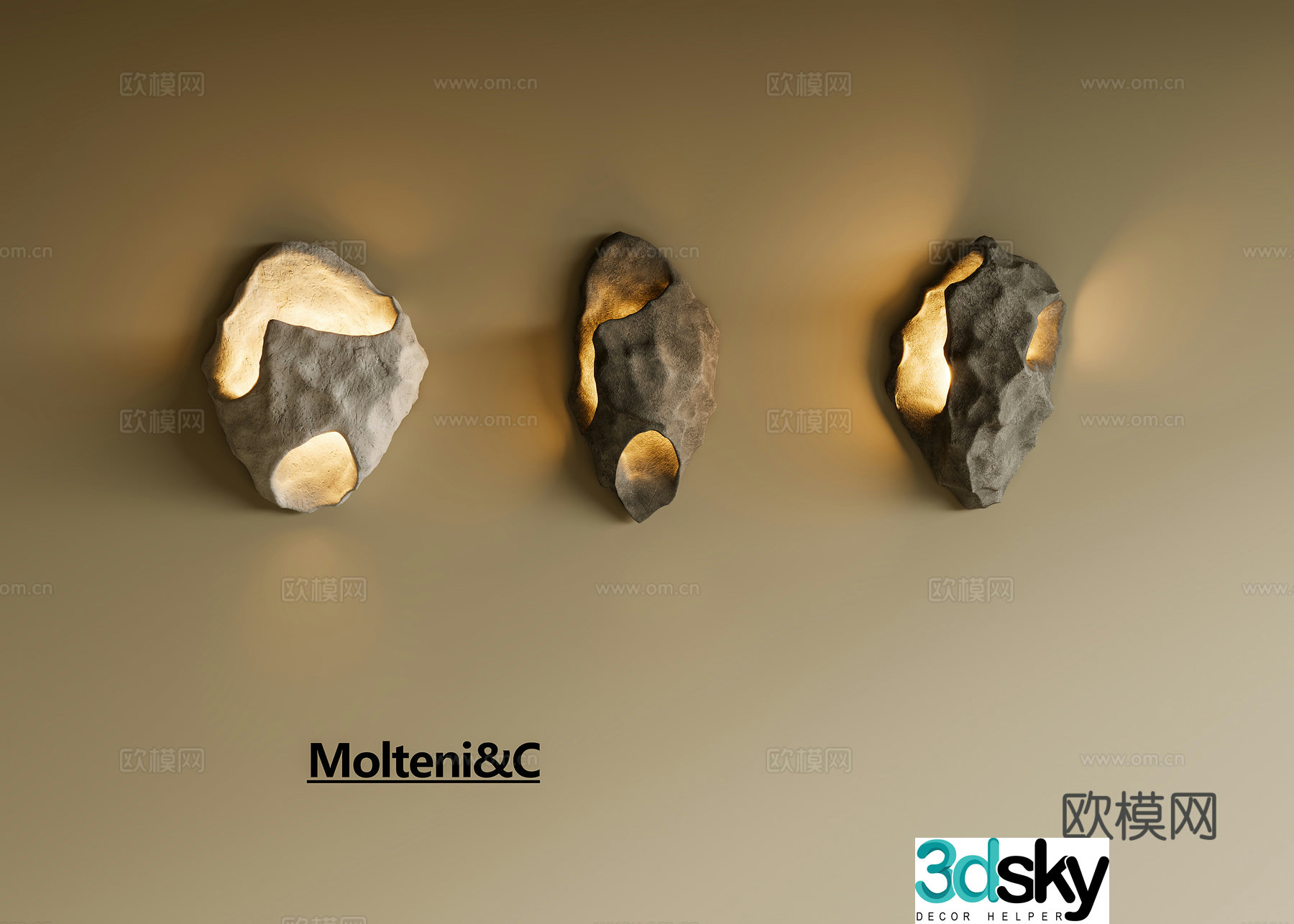 New Chinese style outdoor wall light New Chinese style outdoor wall light Middle ancient style navy wall light Special shape wall light 3D model