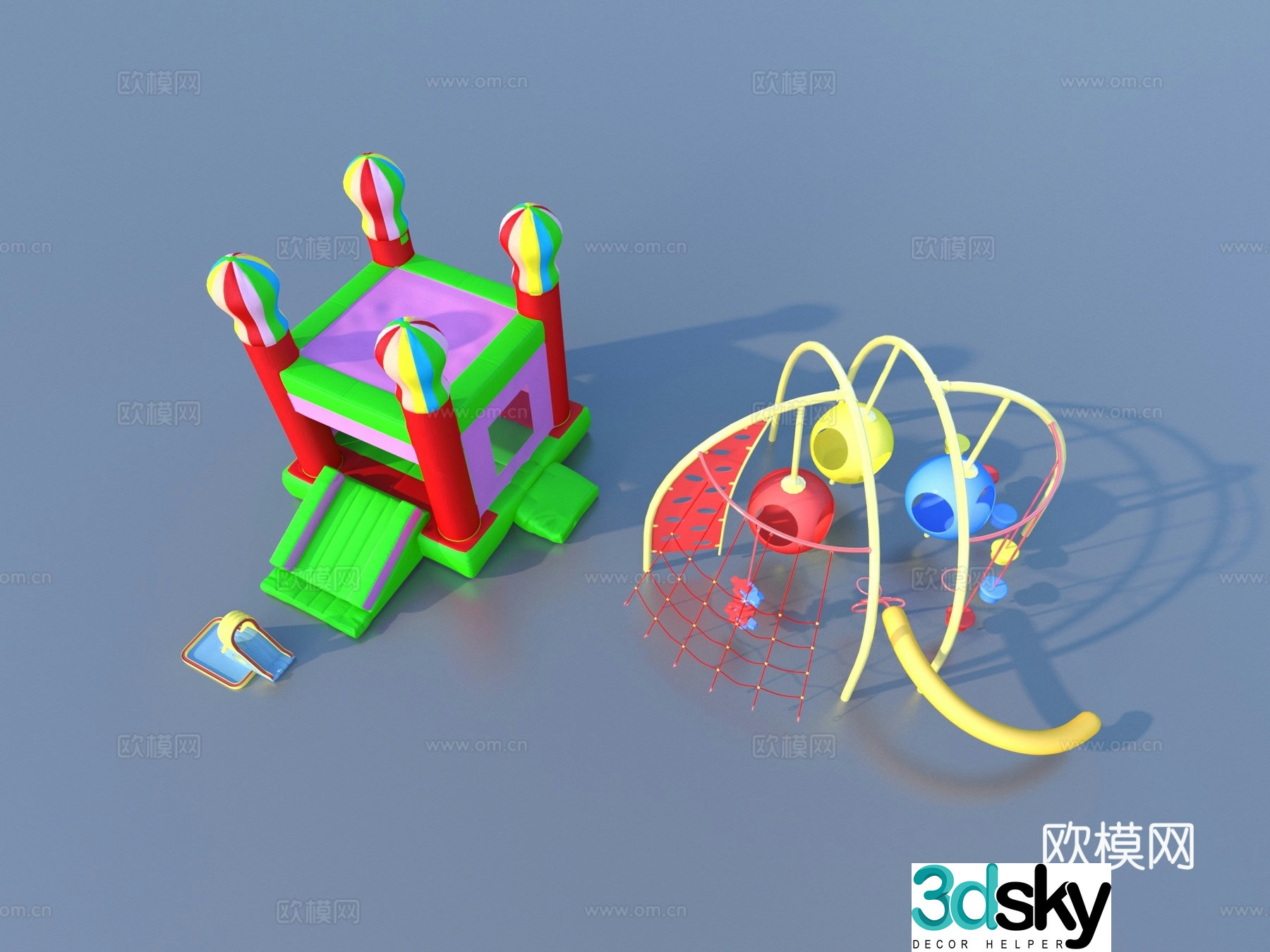 Amusement equipment children’s amusement facilities 3D model