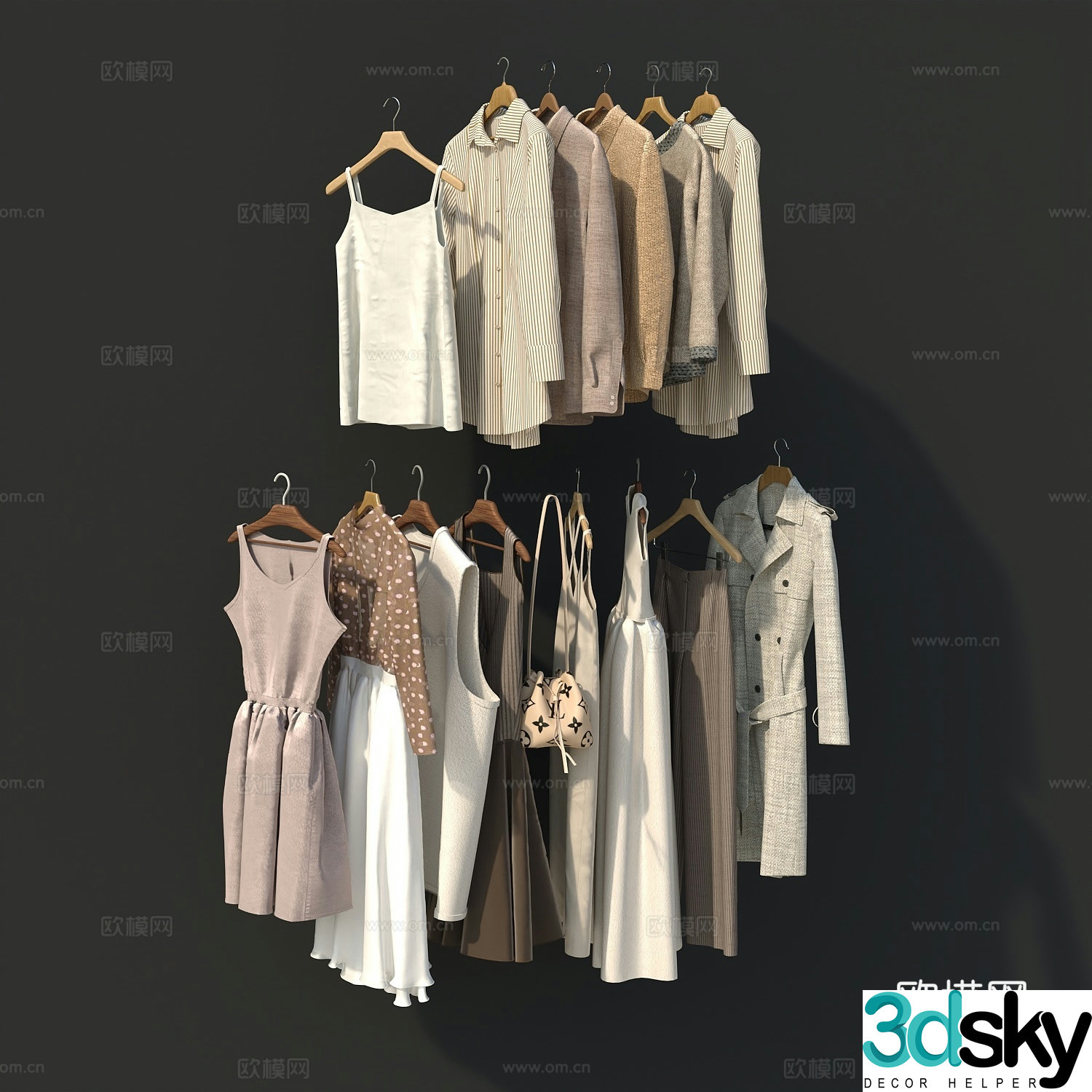 Clothes 3d model