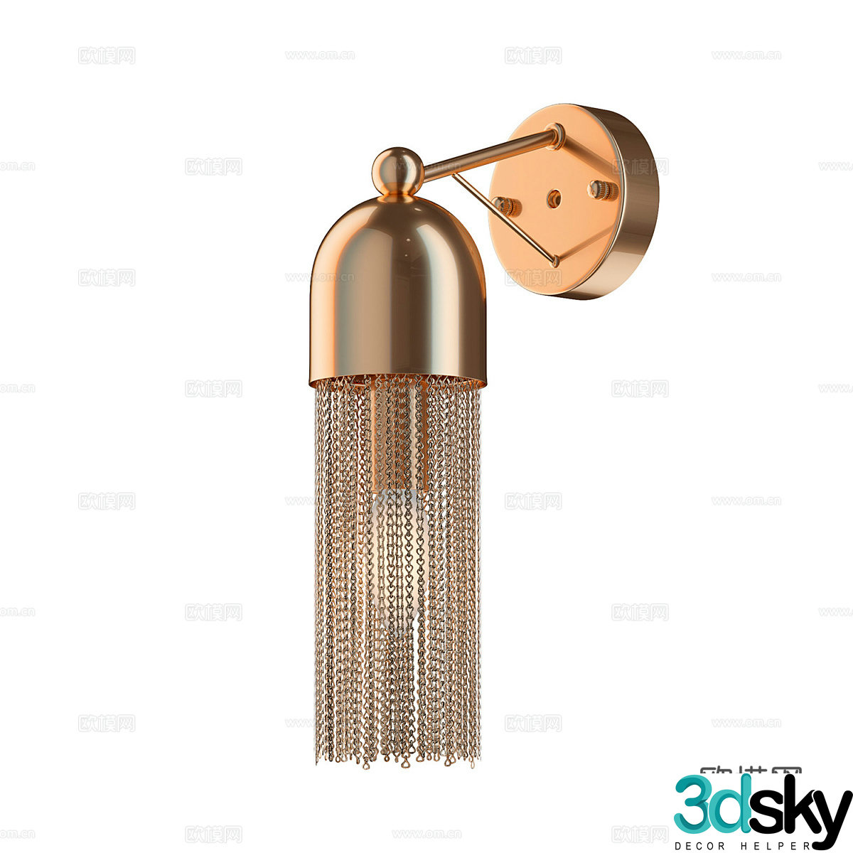 Modern simple wall lamp wall lamp simple wall lamp decorative wall lamp light luxury wall lamp 3d model