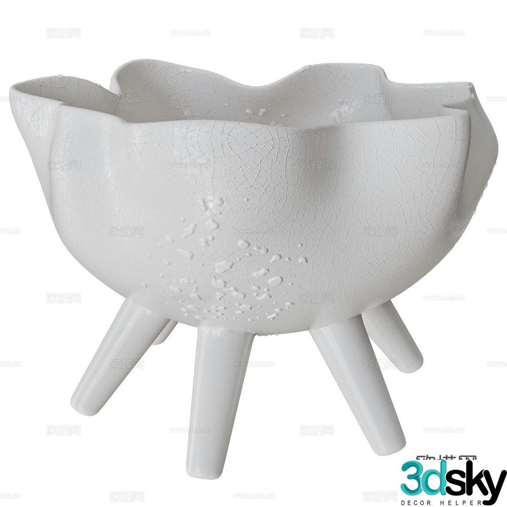 New Chinese clay pot 3D model