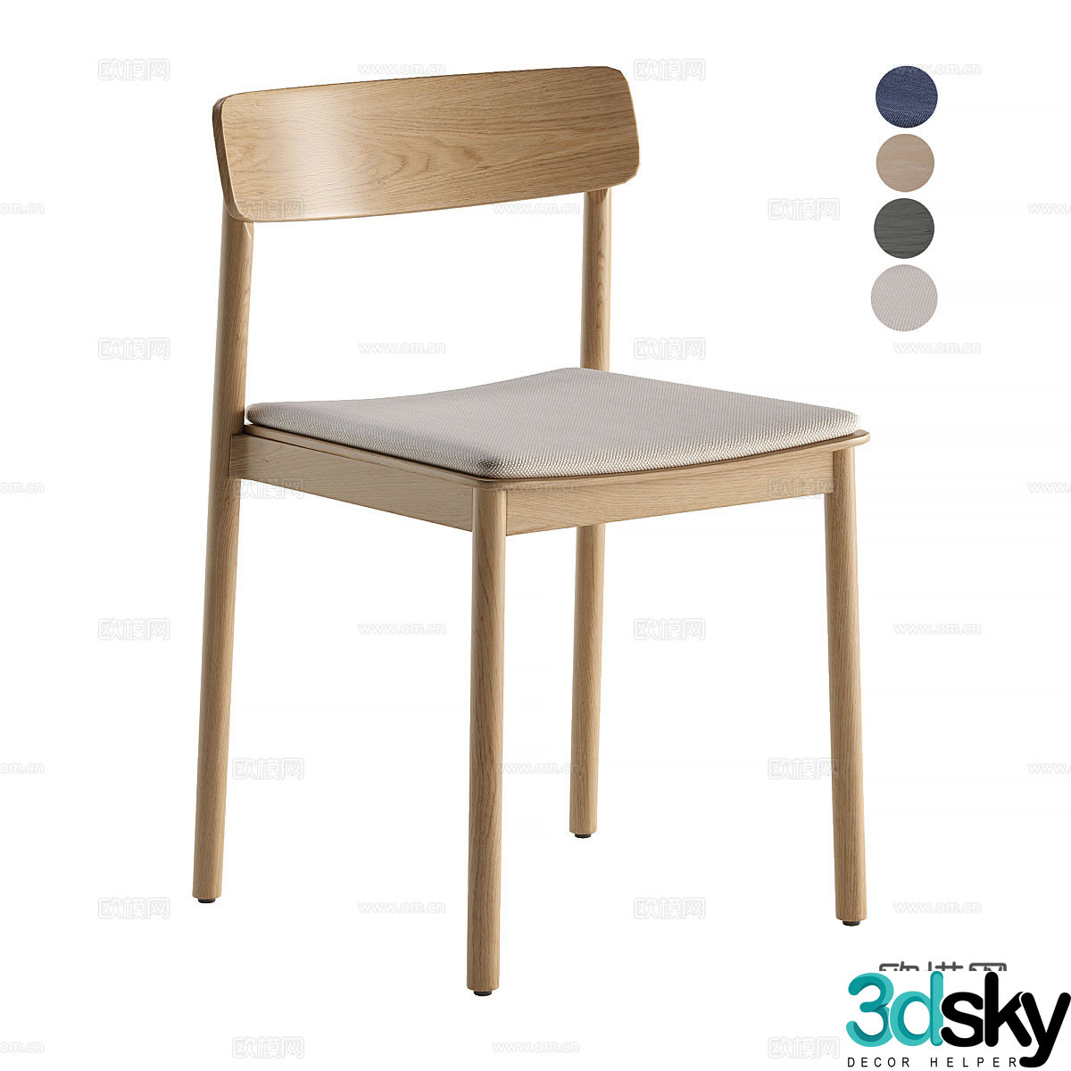 Dining chair 3d model