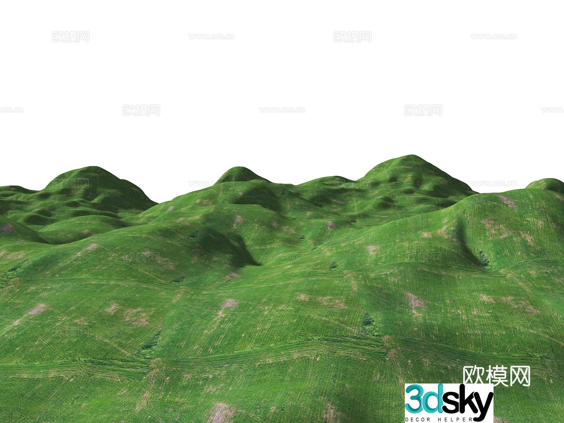 Modern mountain ranges Mountains Mountains Park landscape Terrain Mountain park Natural mountain 3d model