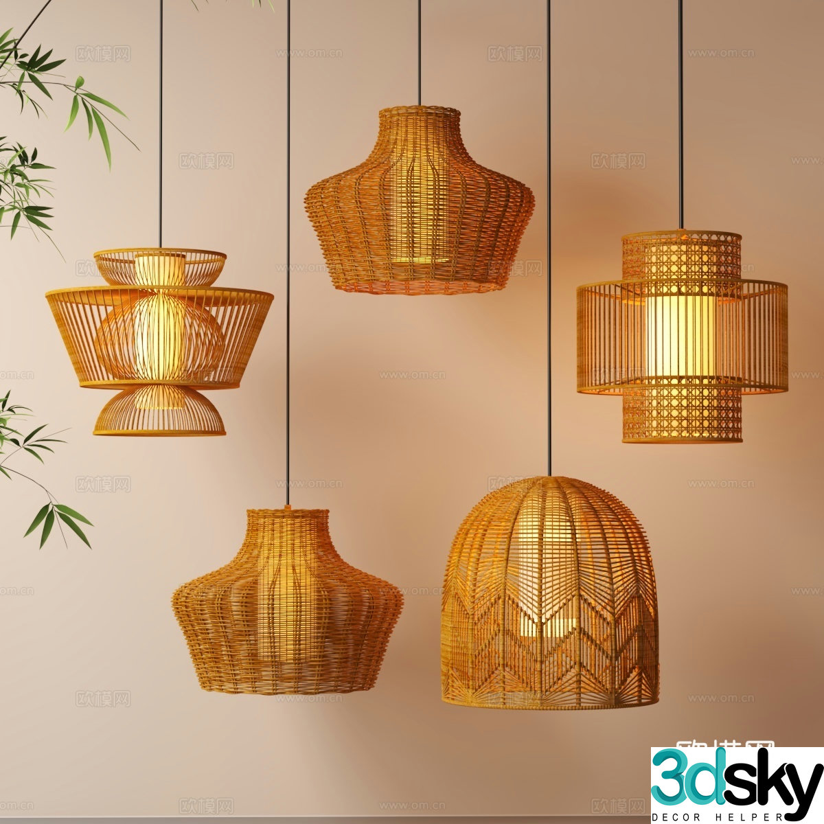 Chandelier 3d model