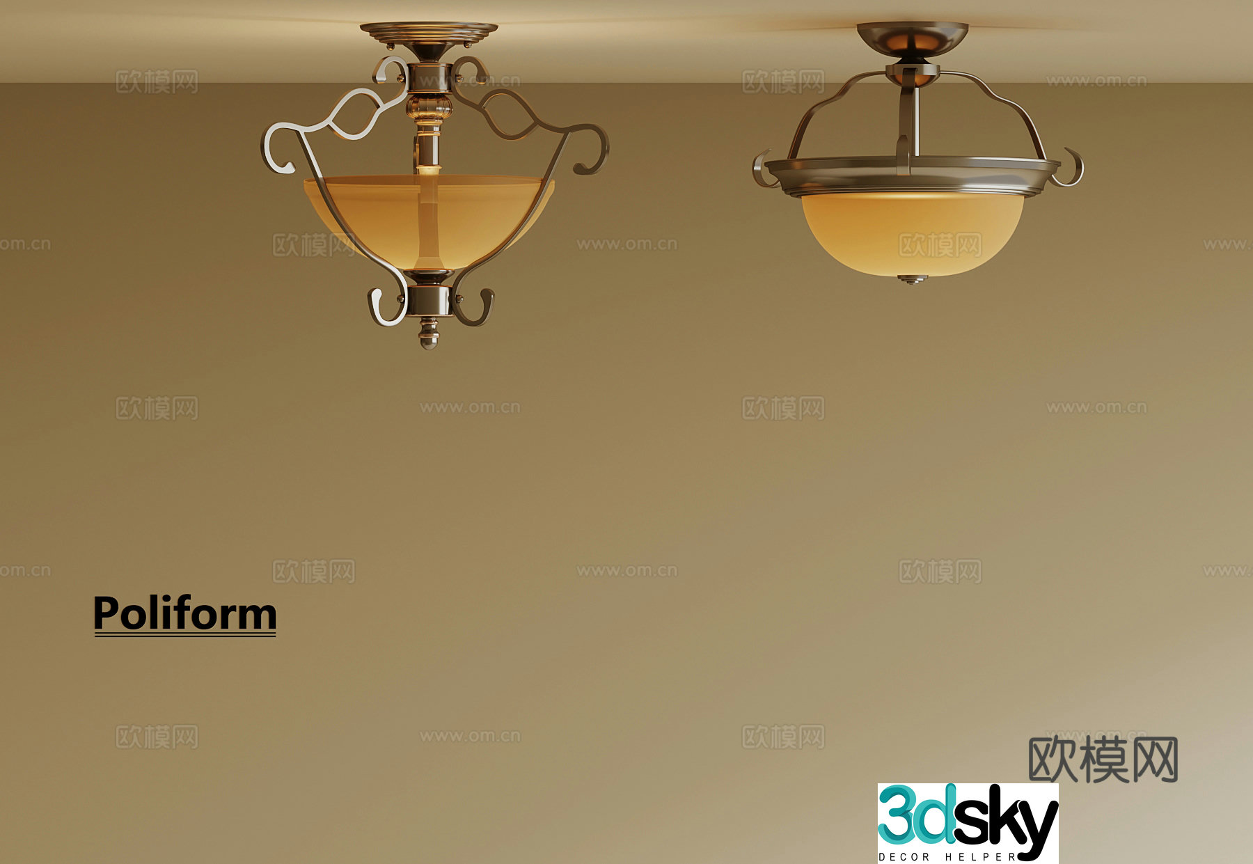 022 Chandelier French Chandelier 3D Model