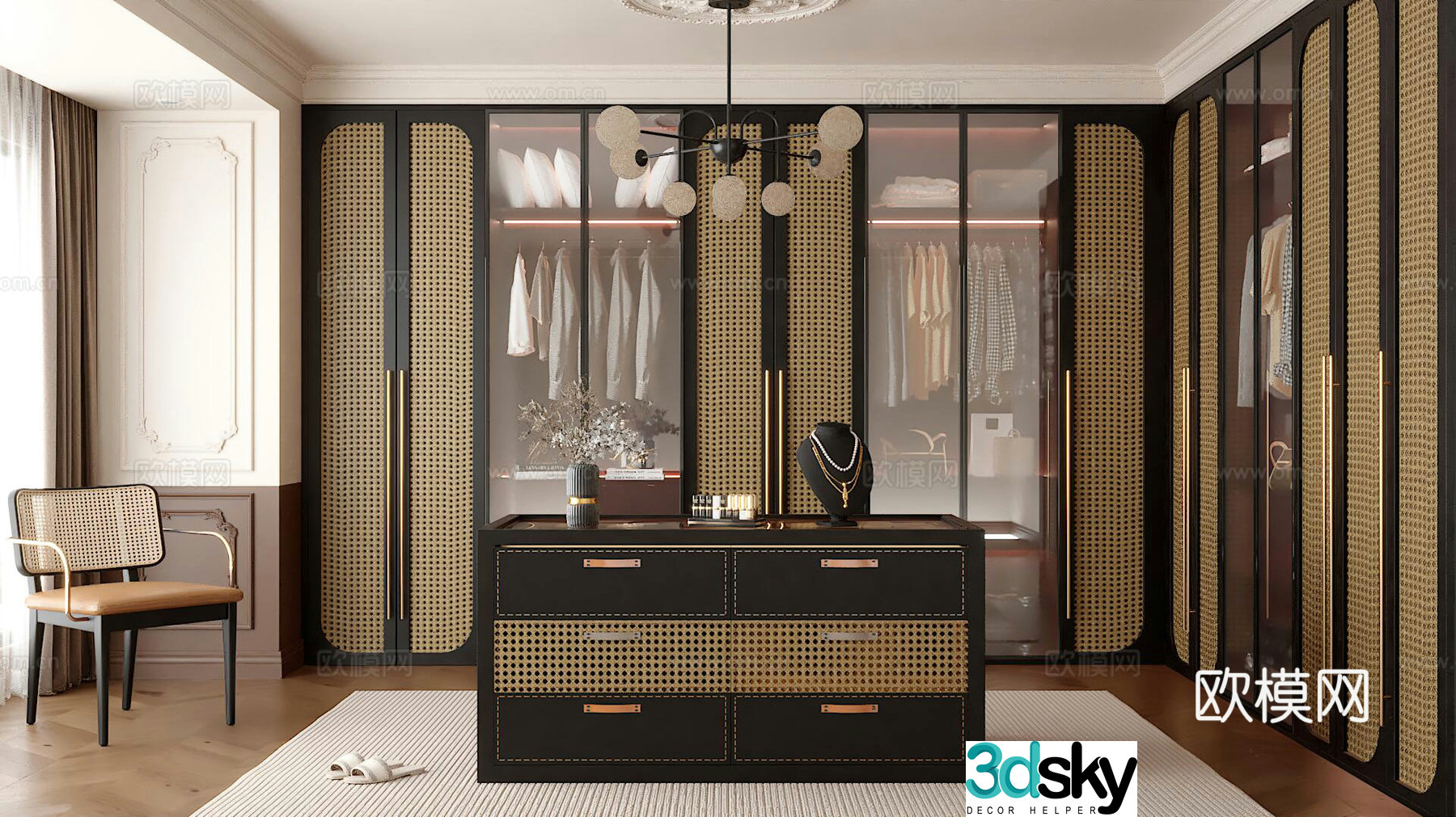 Cloakroom 3d model