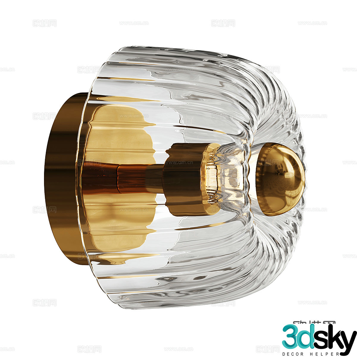 Wall lamp 3d model