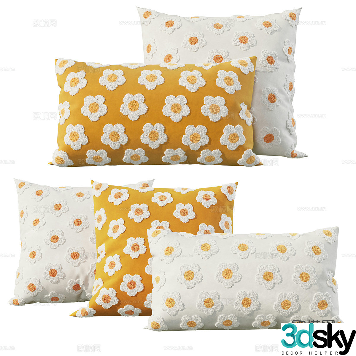 3D model of pillow