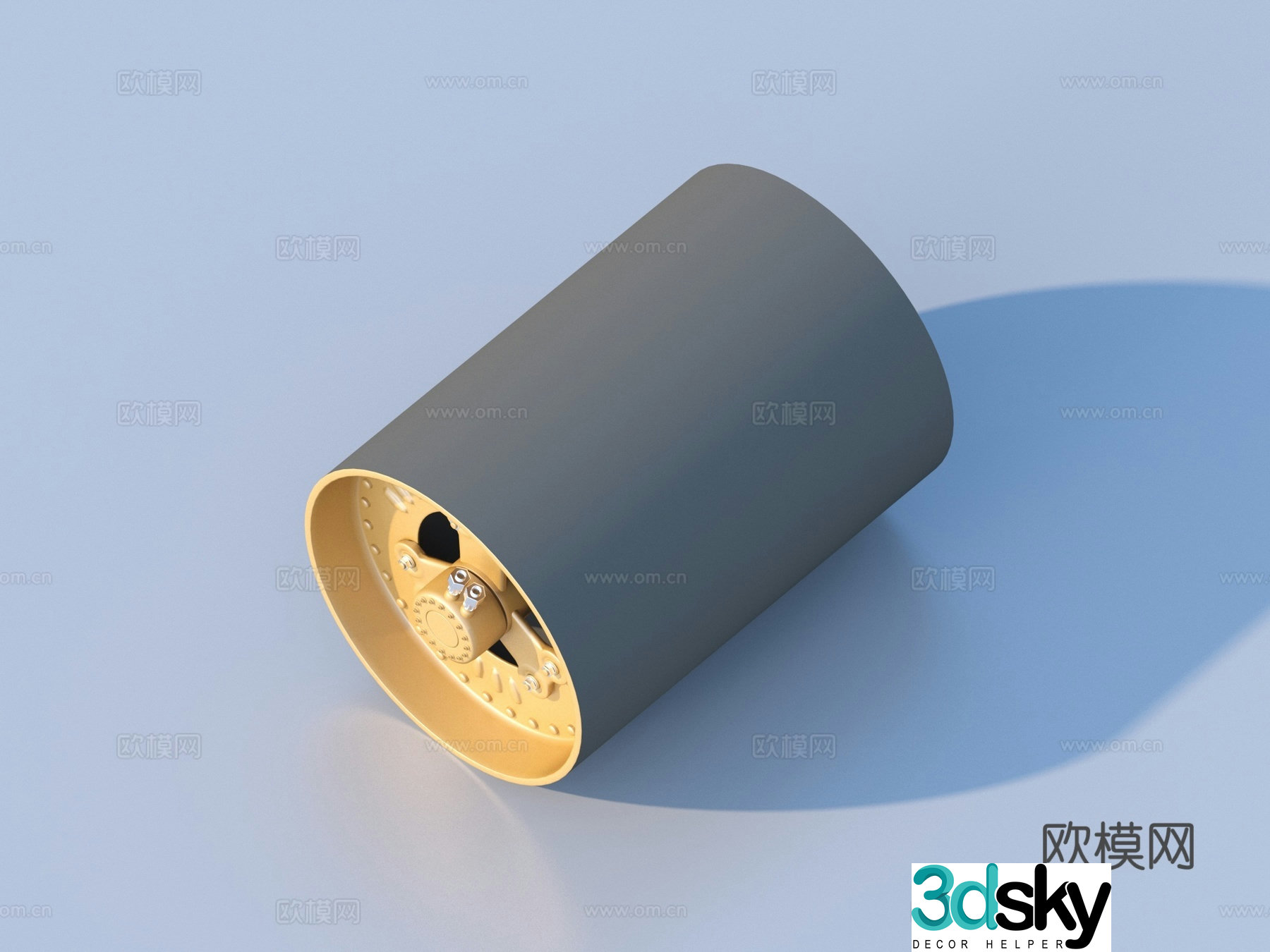 Hardware Machinery Parts 3D Model