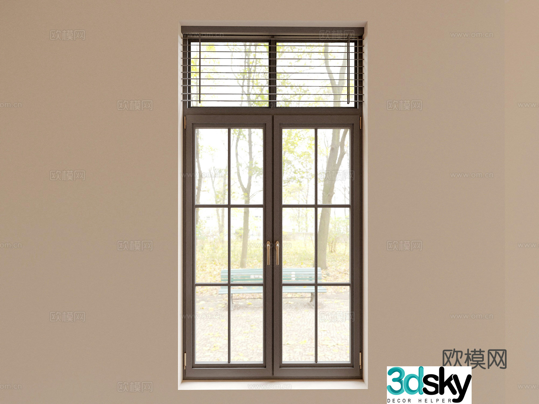 Window Casement Window 3D Model