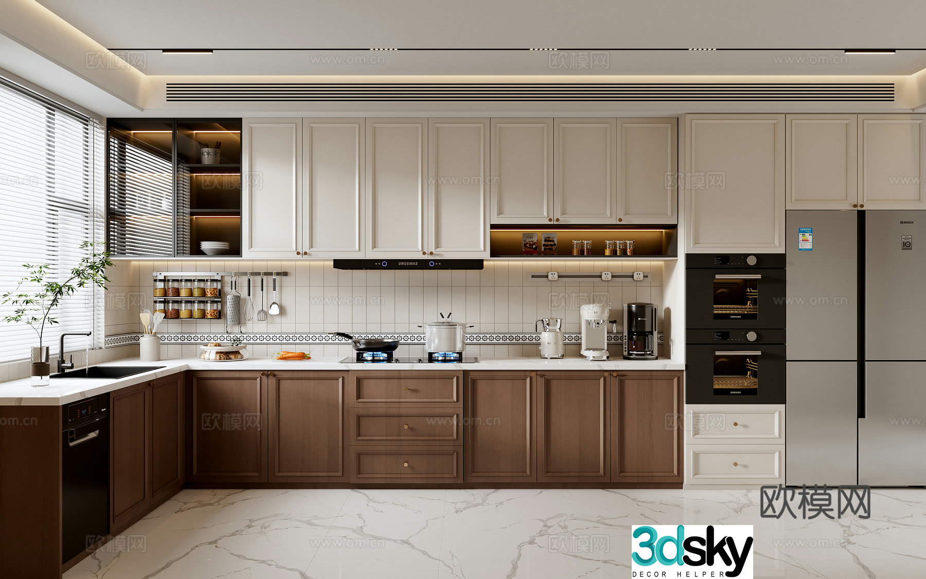 French kitchen 3d model