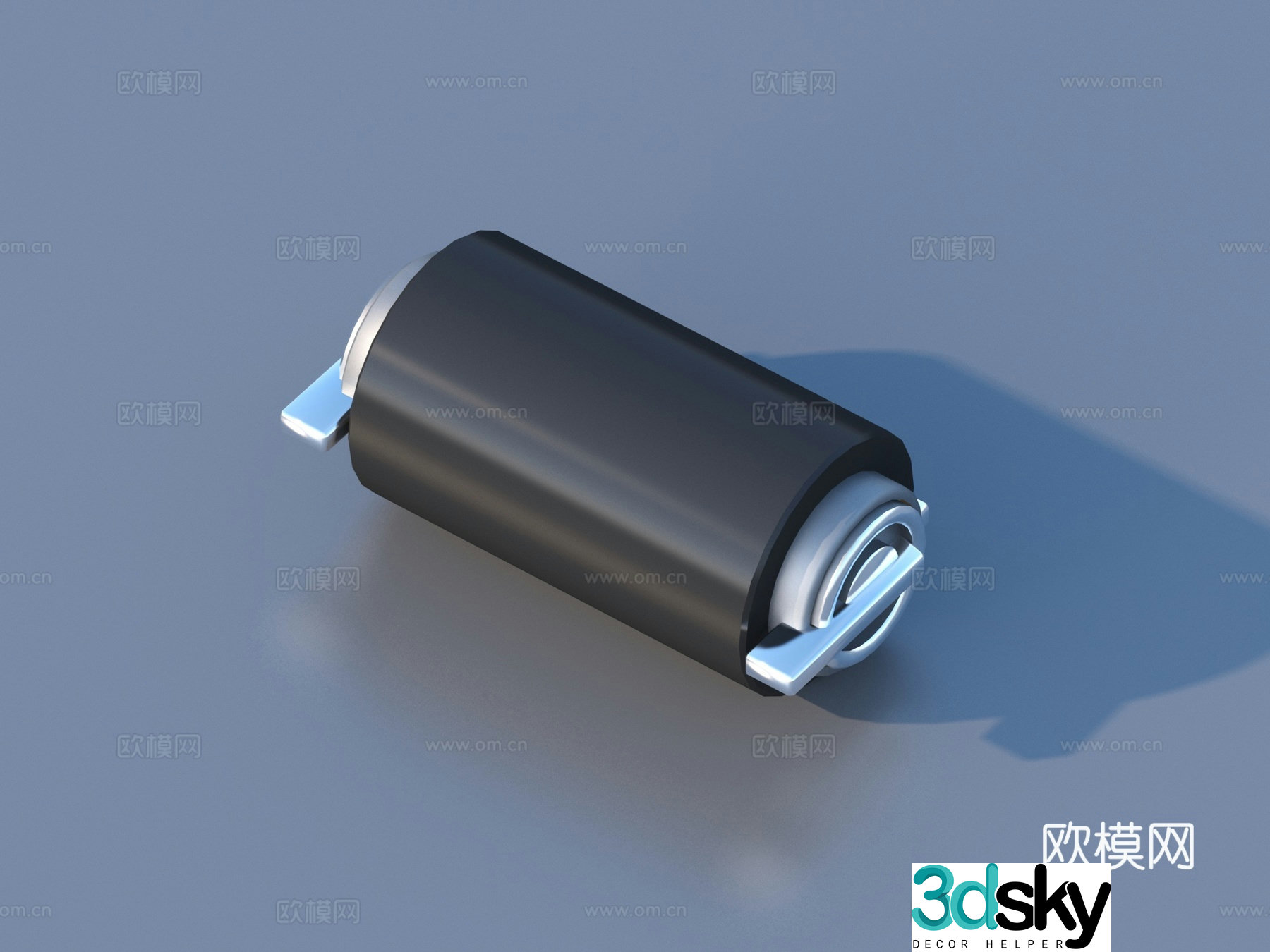 Hardware Machinery Parts 3D Model