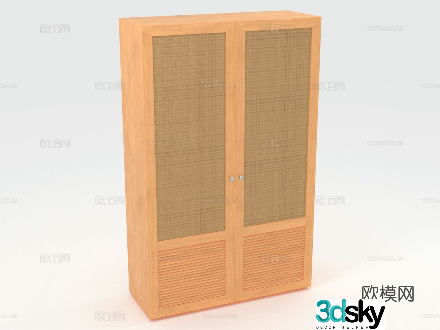 Cabinet Wooden Cabinet Storage Cabinet 3D Model