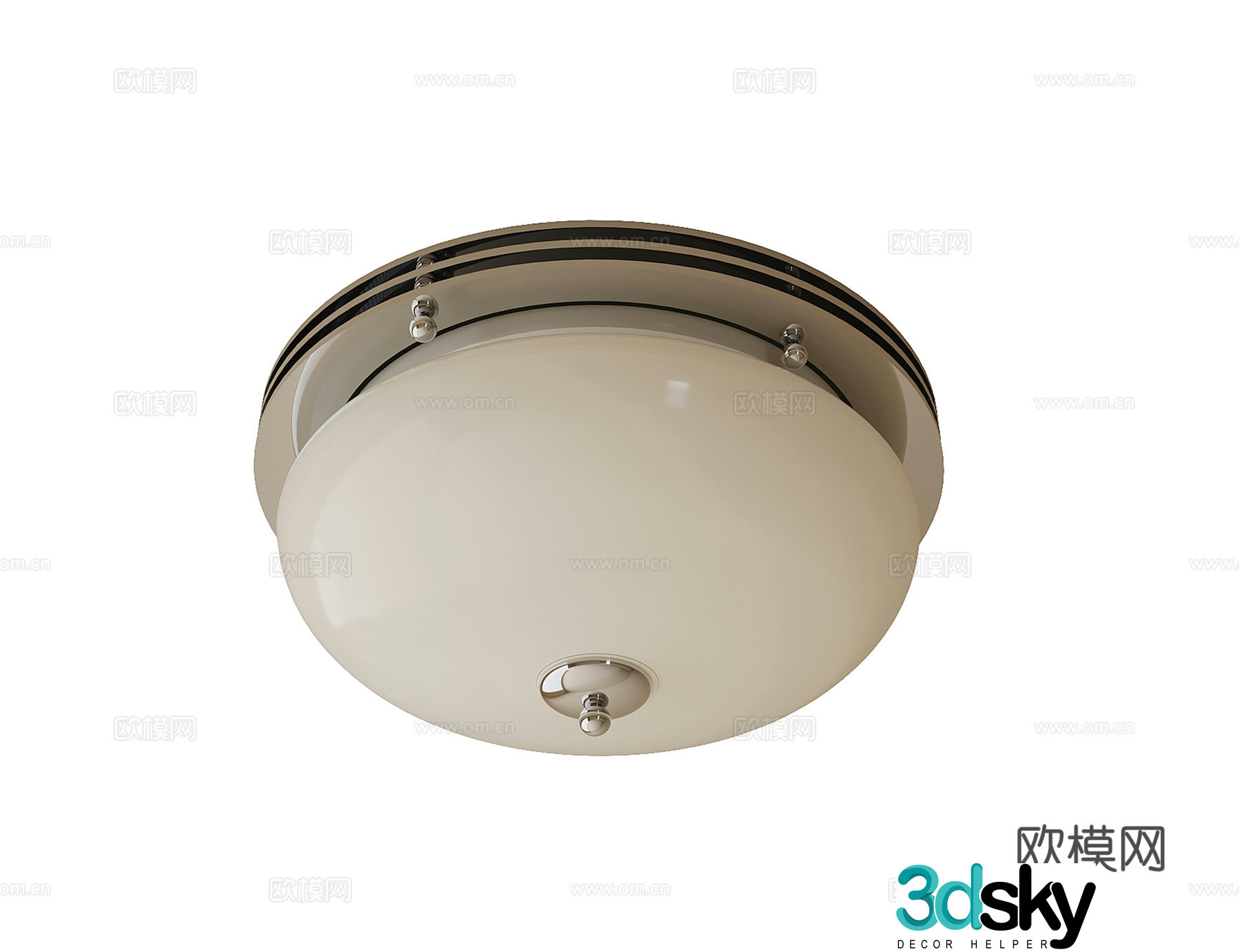 Modern children’s ceiling light 3d model