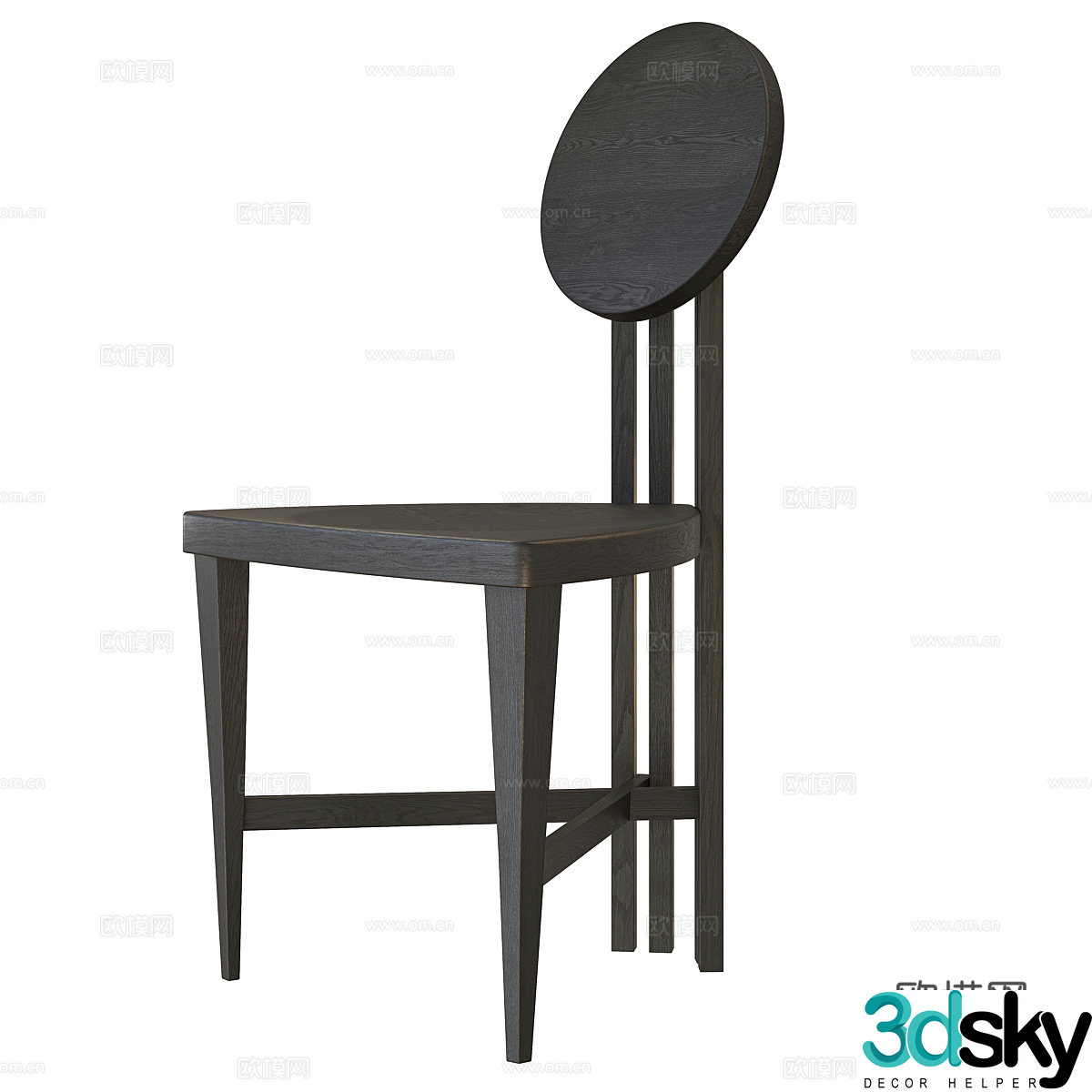 Single chair 3d model