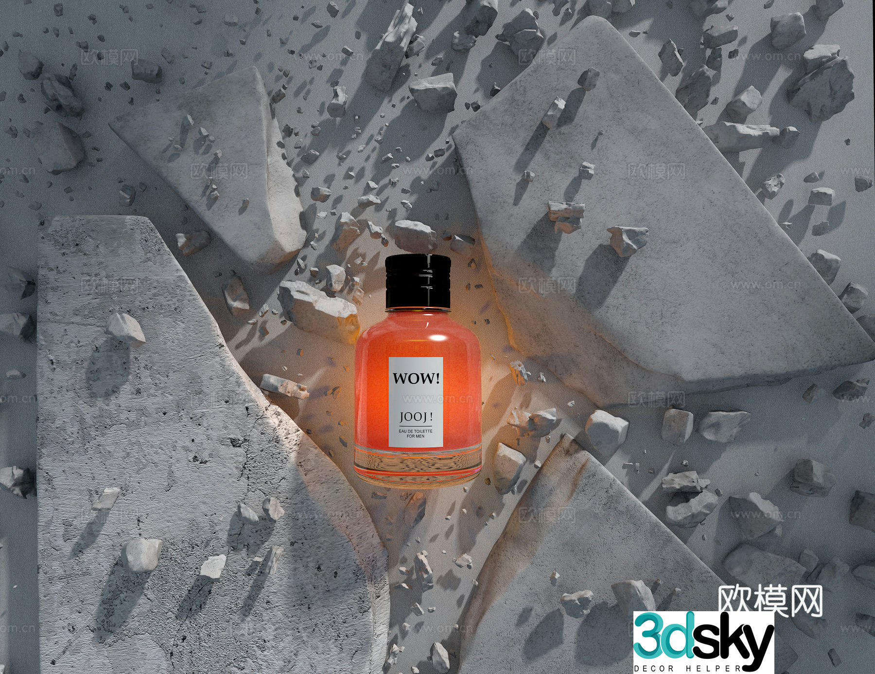 Perfume 3d model