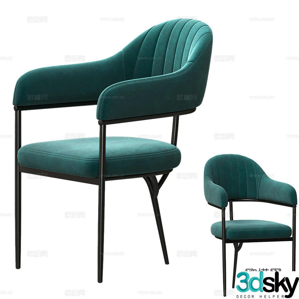 Dining chair 3d model