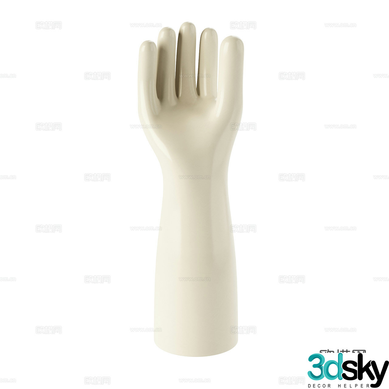 Hay Nordic decorations ornaments hand sculpture statue 3d model