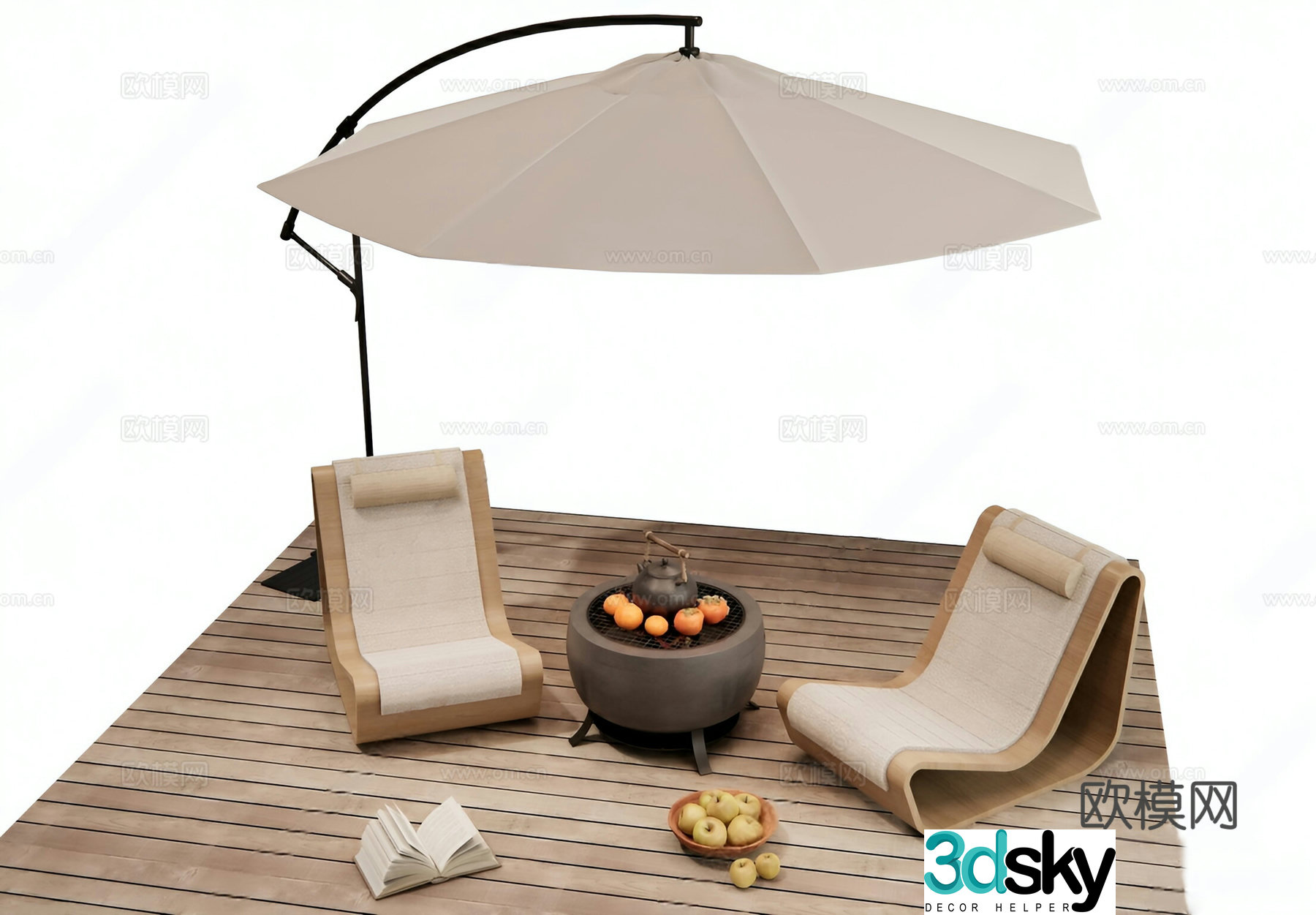 Modern outdoor chairs outdoor lounge chairs outdoor lounge chairs fire 3d model