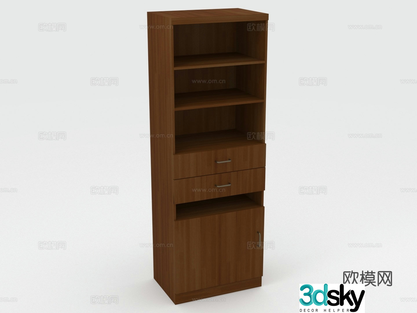 Wooden cabinet chest of drawers storage cabinet cabinet display cabinet cabinet 3d model