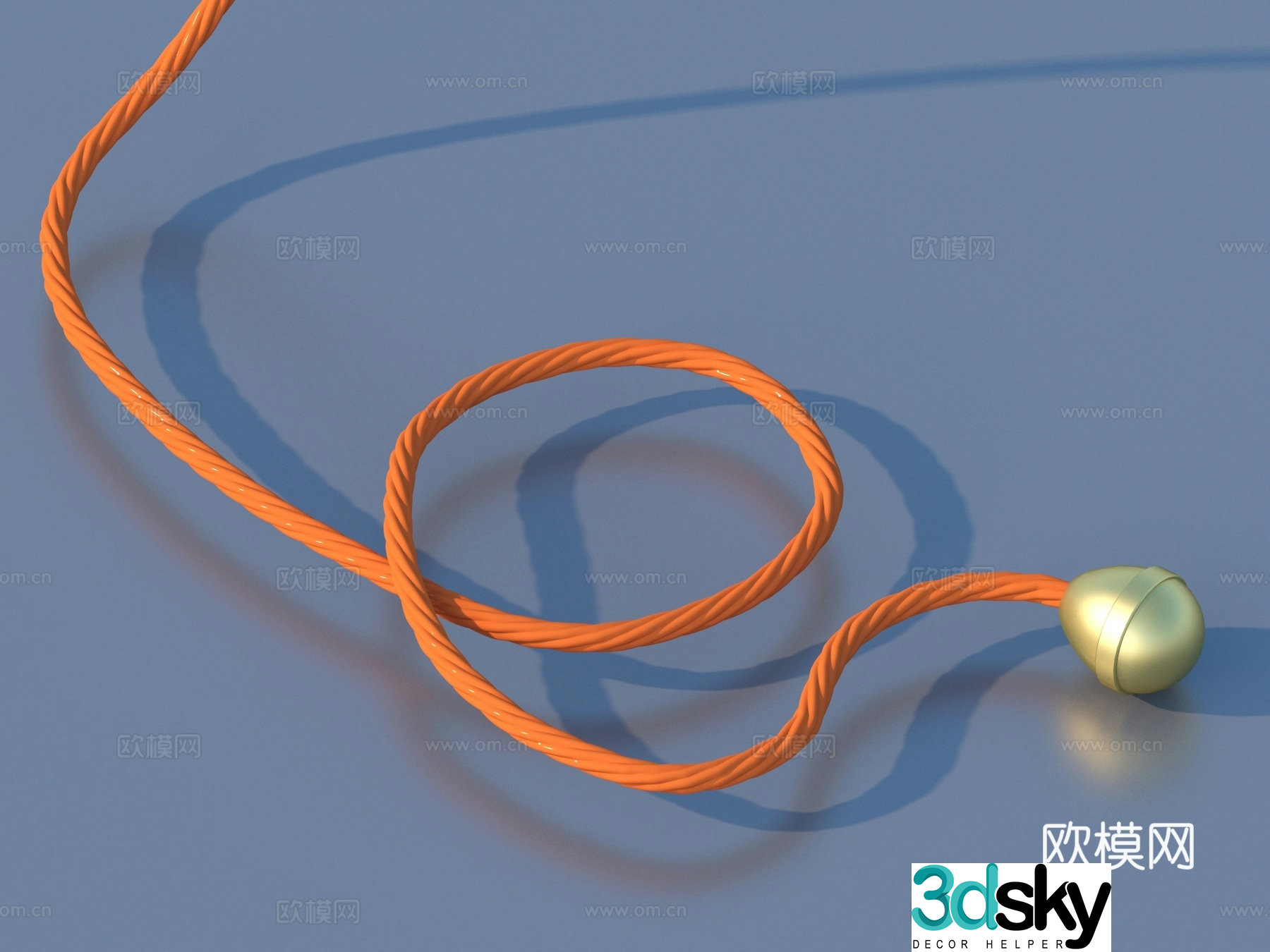 Rope Bell as 3D model