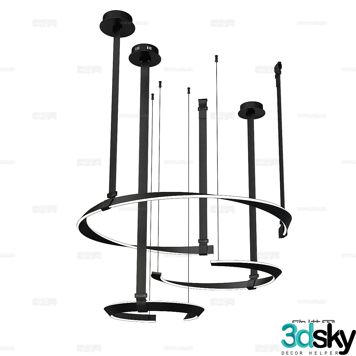 Chandelier 3d model