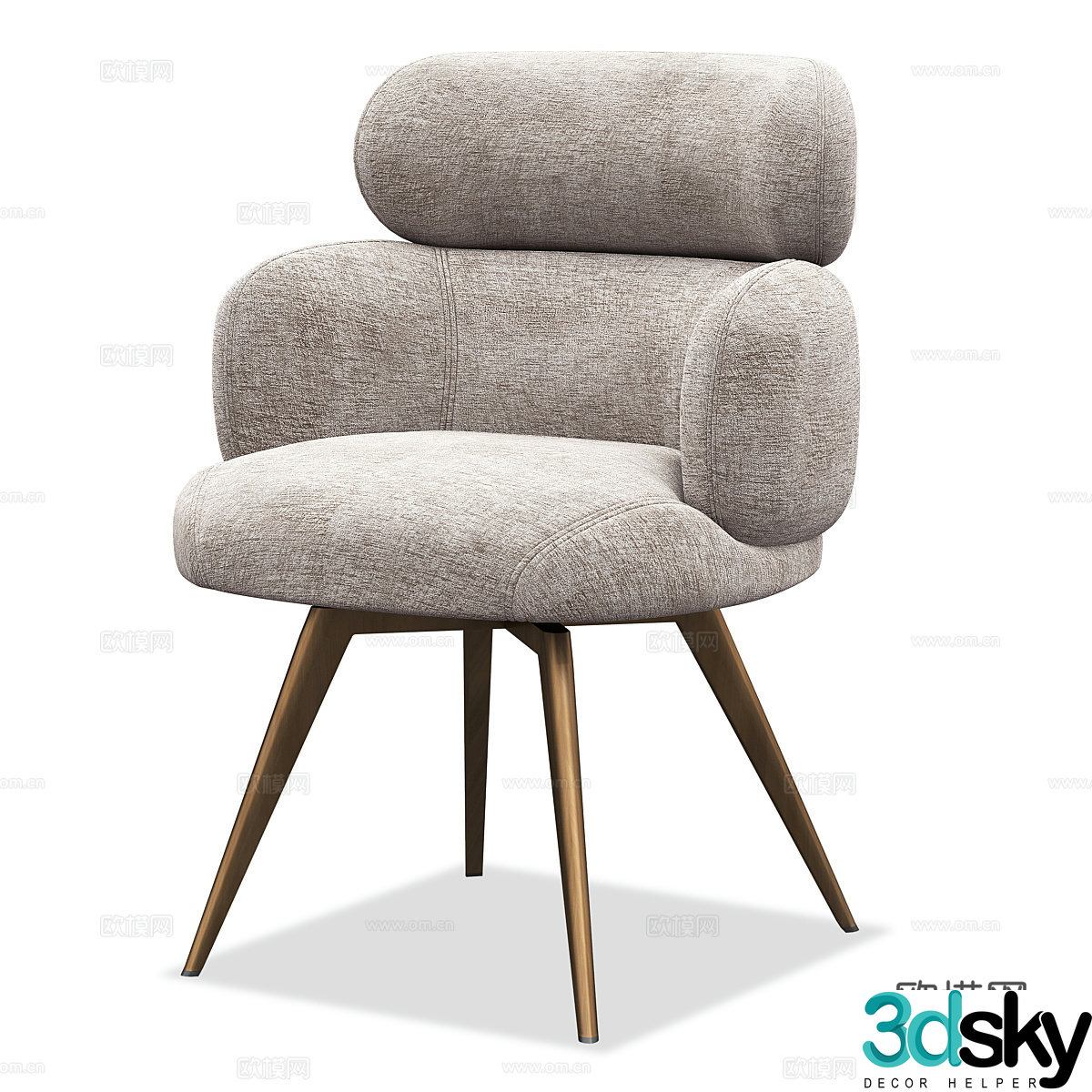 Dining chair 3d model
