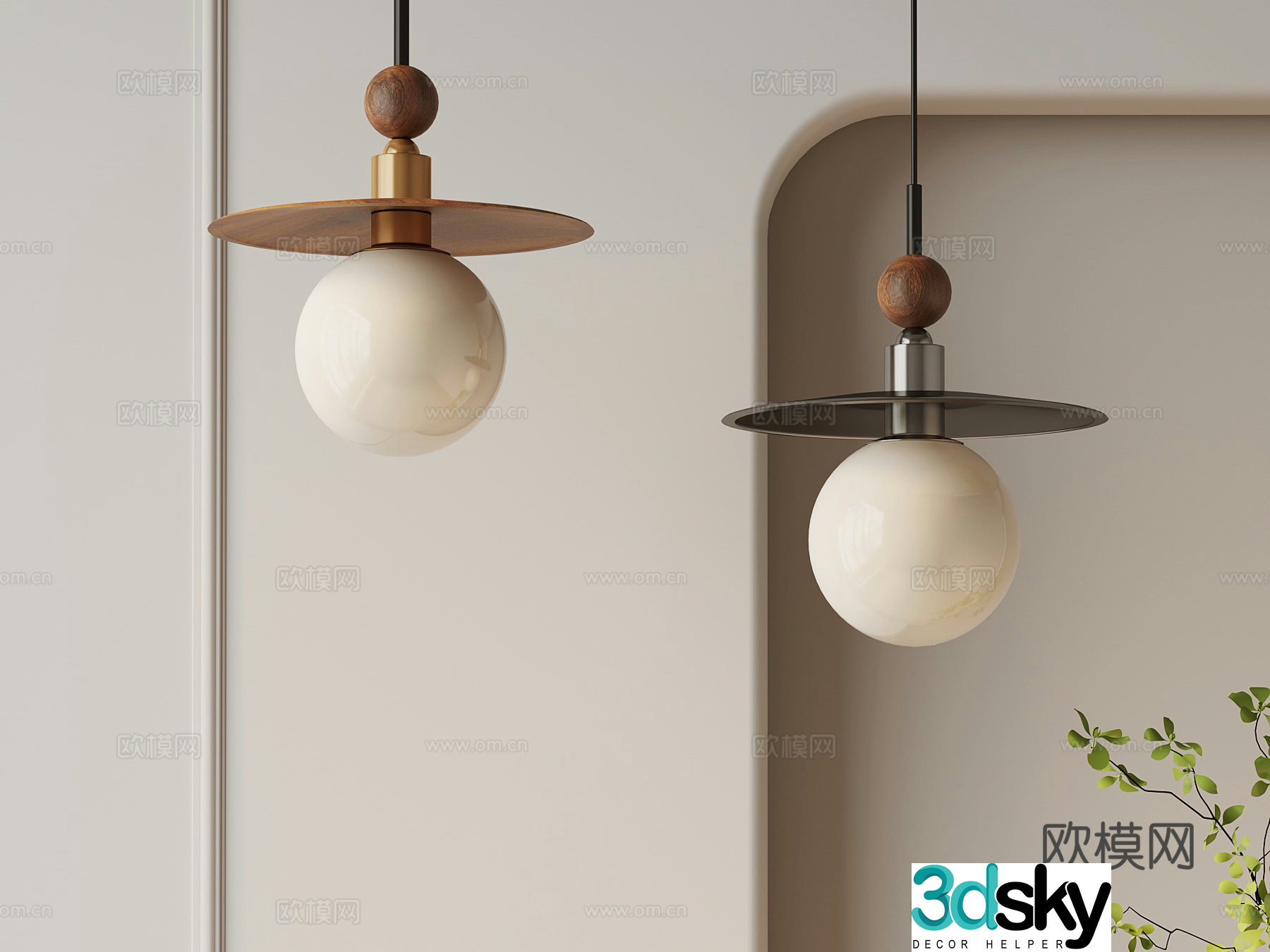 3D model of medieval style chandelier