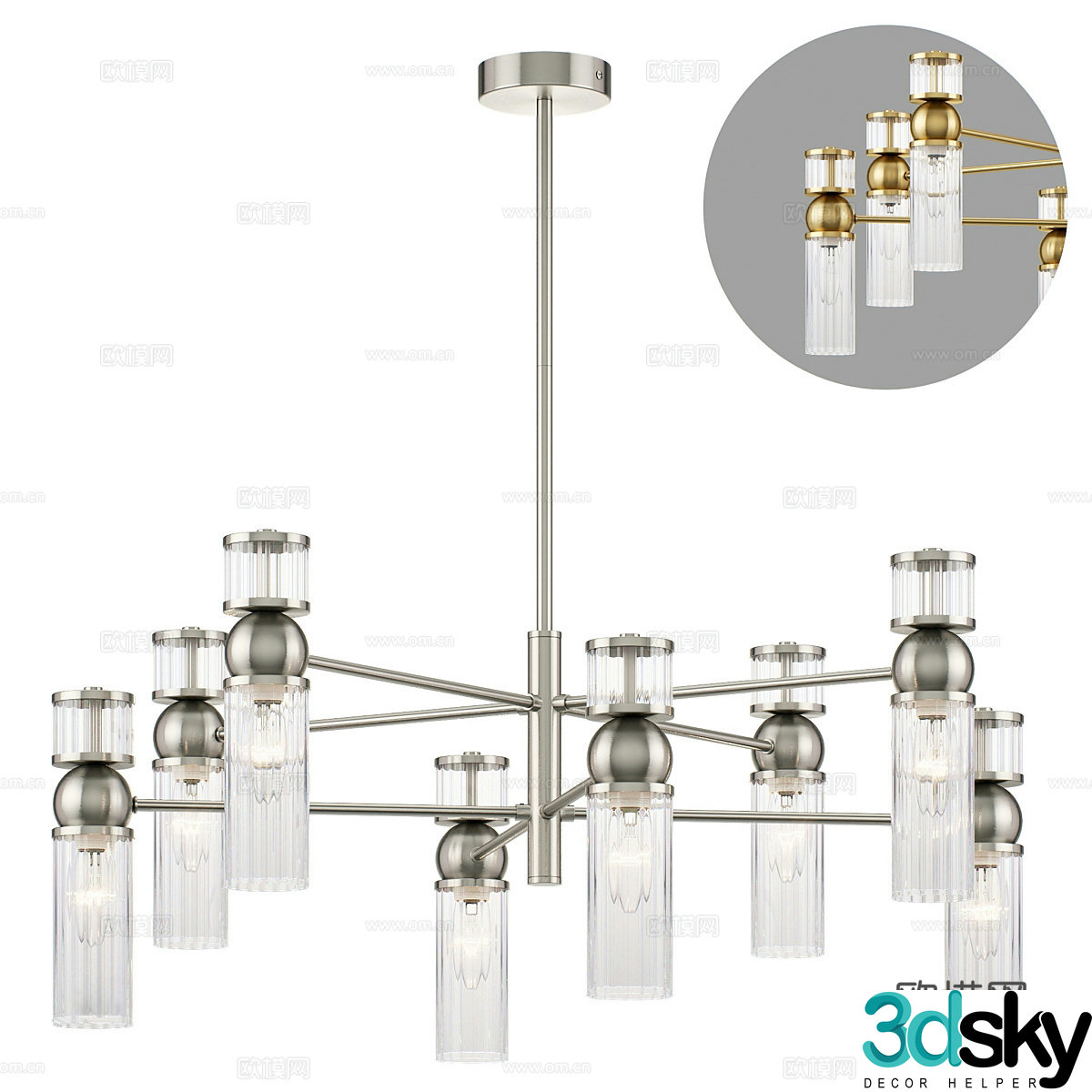 Chandelier 3d model