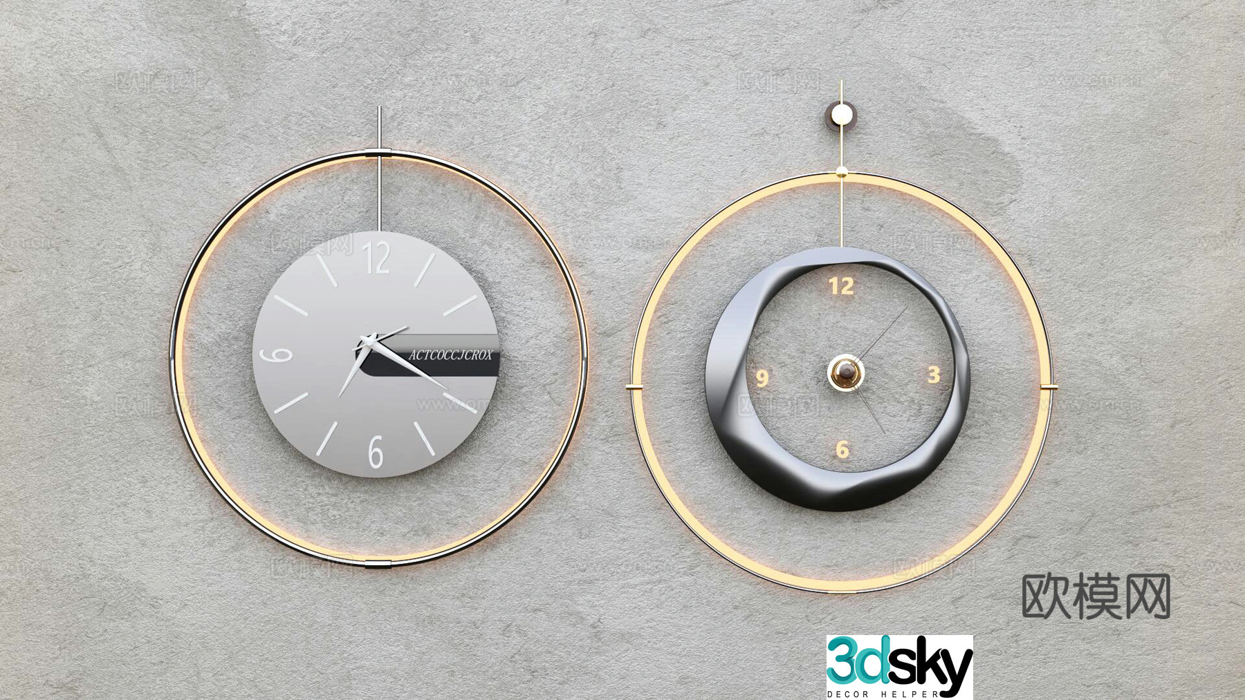 Clock 3D Model