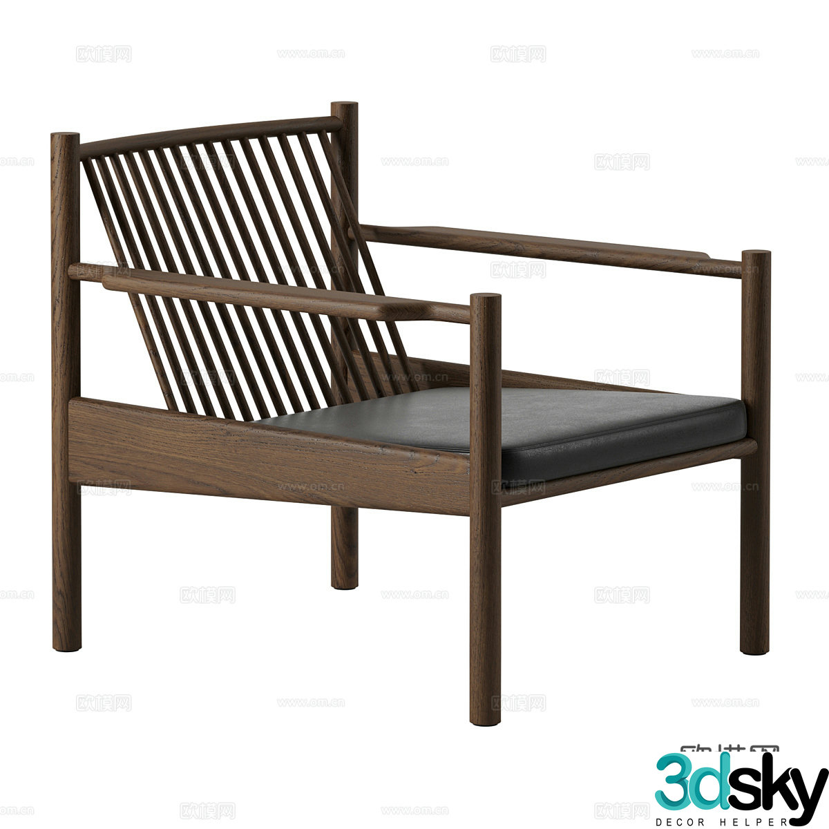 Single chair 3d model