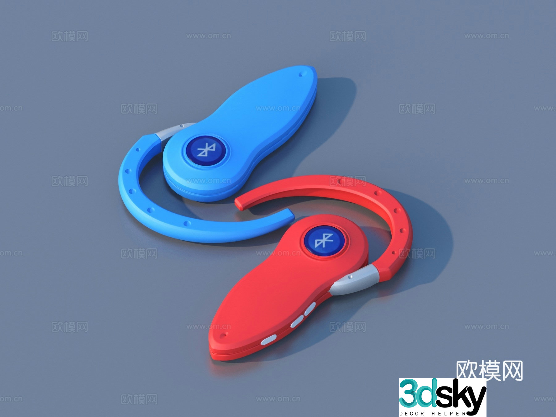 Headphones Bluetooth wireless headphones 3d model