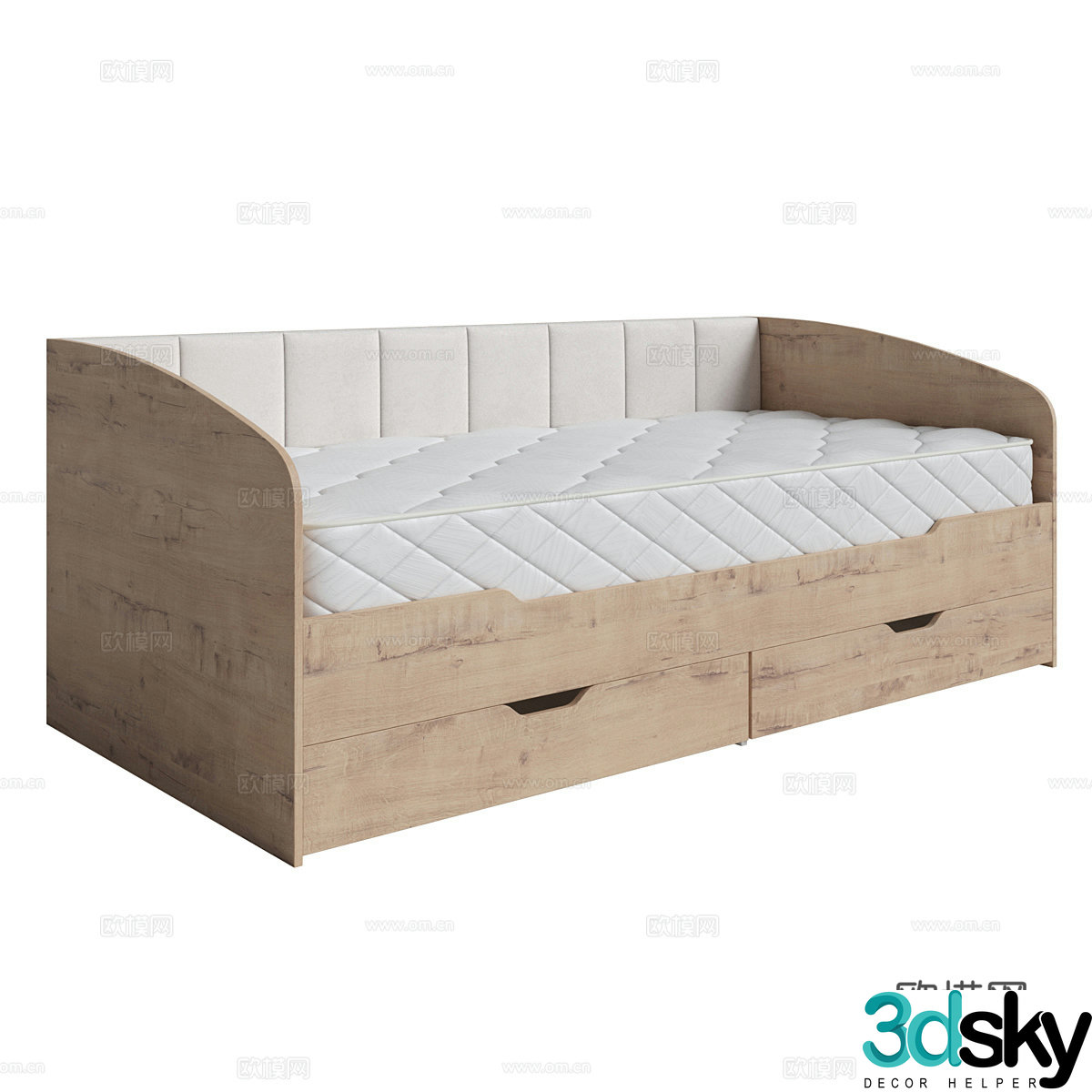 Sofa bed 3d model