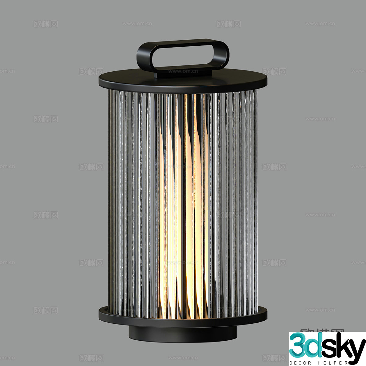 Modern simple desk lamp Table lamp Simple desk lamp Study desk lamp Lamp 3D model