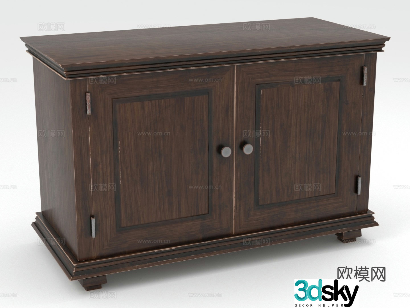 Cabinet Wooden Cabinet Storage Cabinet Side Cabinet Low Cabinet 3D Model