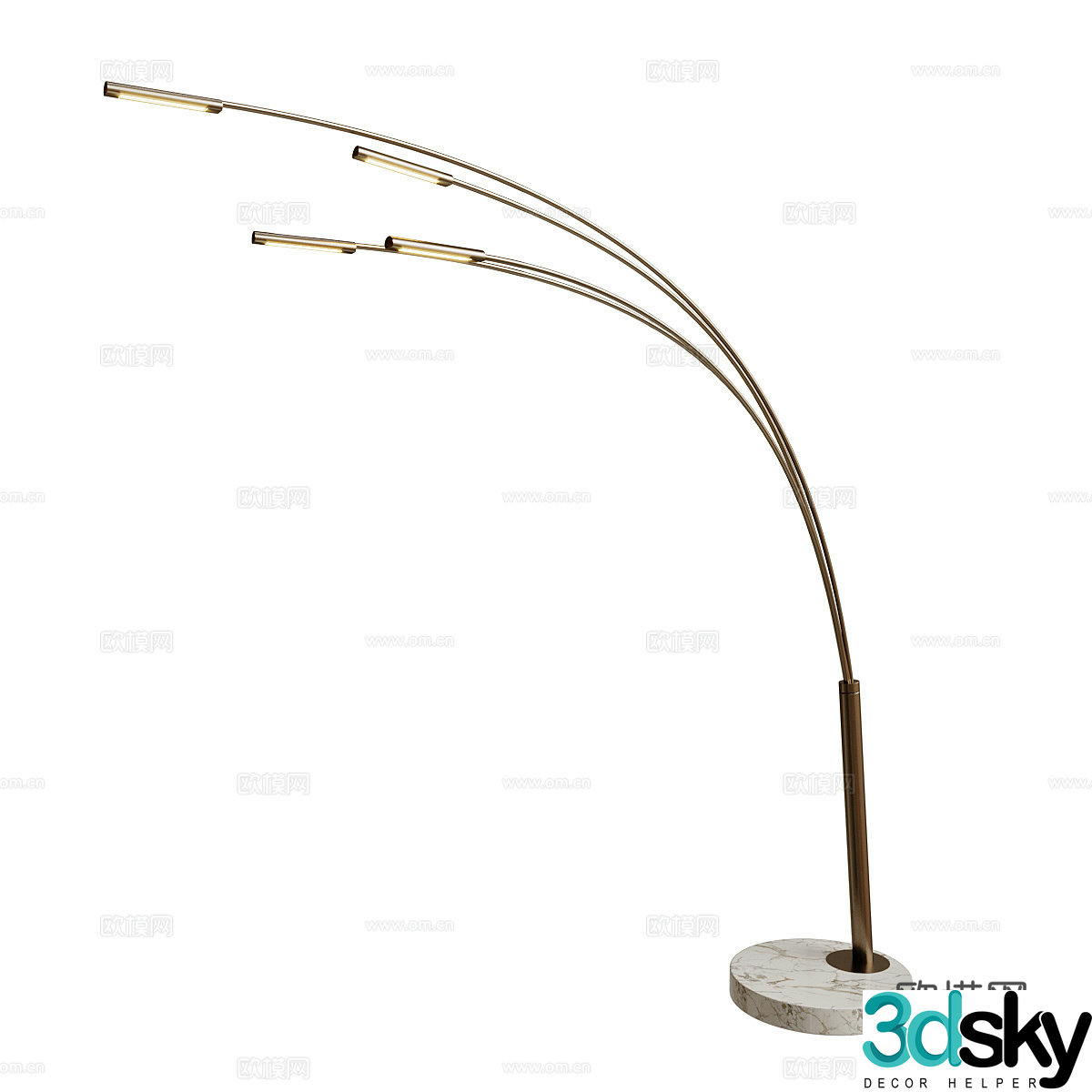 Floor lamp 3d model