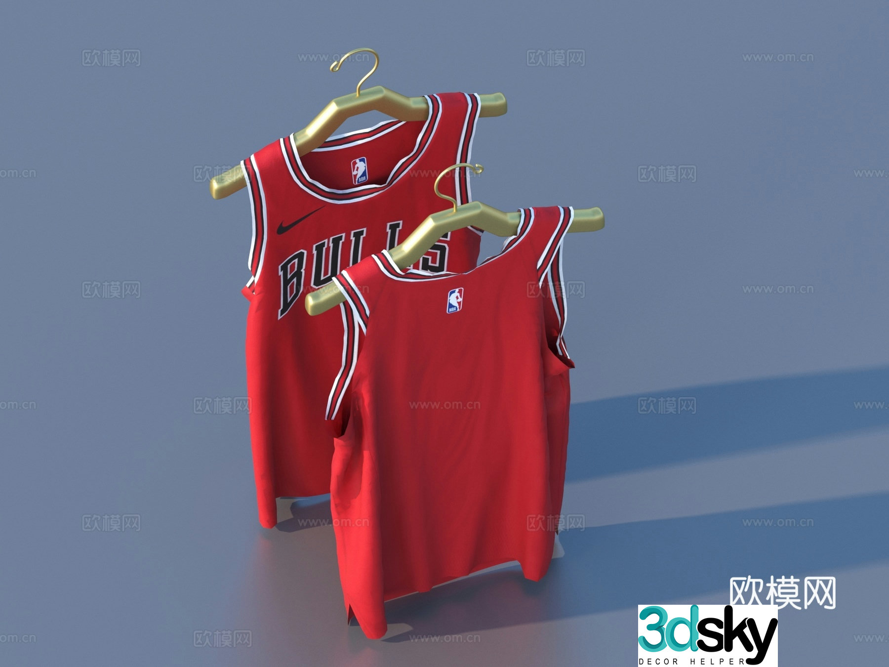 jersey sportswear 3d model