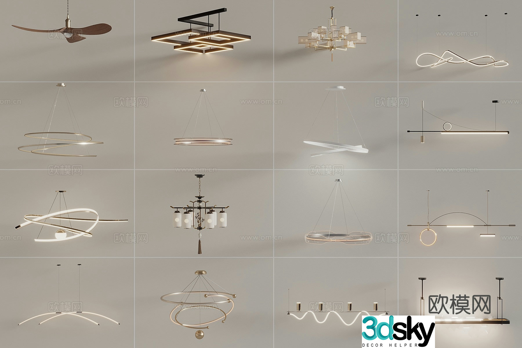Living room chandelier Bedroom chandelier Multi-head chandelier Decorative chandelier Cloud chandelier Crystal chandelier 3d model